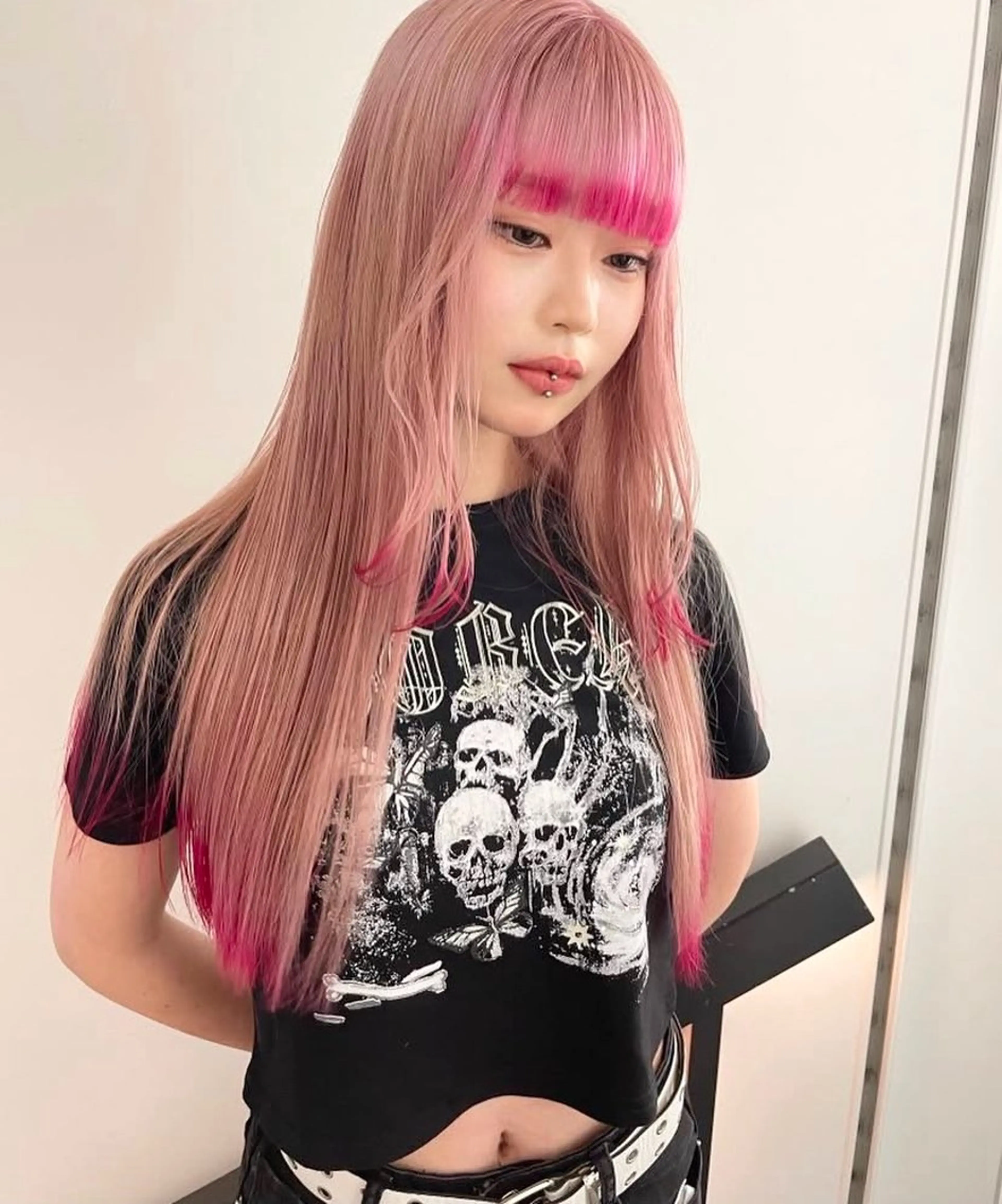 🧚♀️⭐️カラー人気No.1⭐️🧚♀️ダブルカラー 【ブリーチあり】 Aujuaシャンプー&トリートメント付きの写真