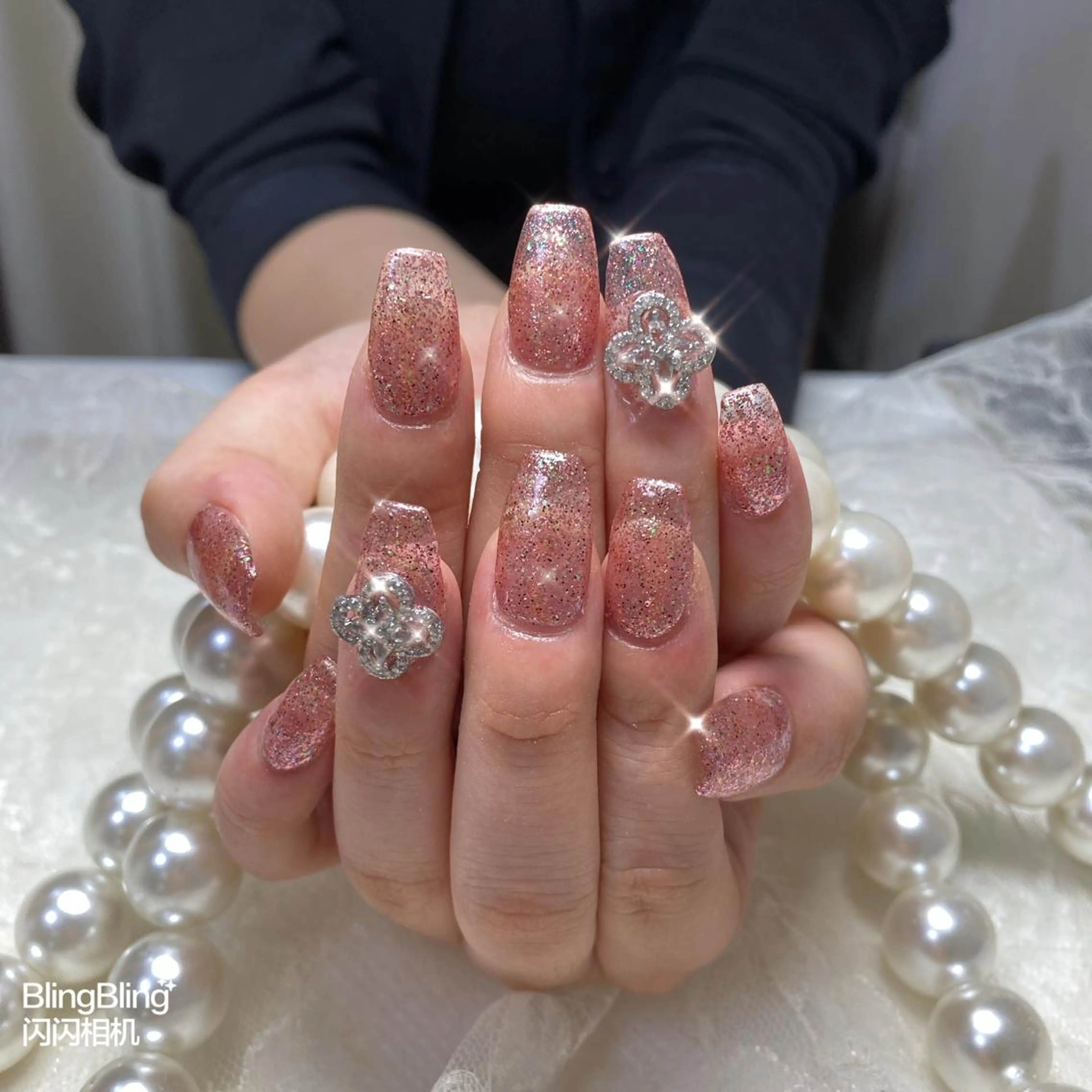 ロング ネイル LUNA Nail salon💕のネイルデザイン