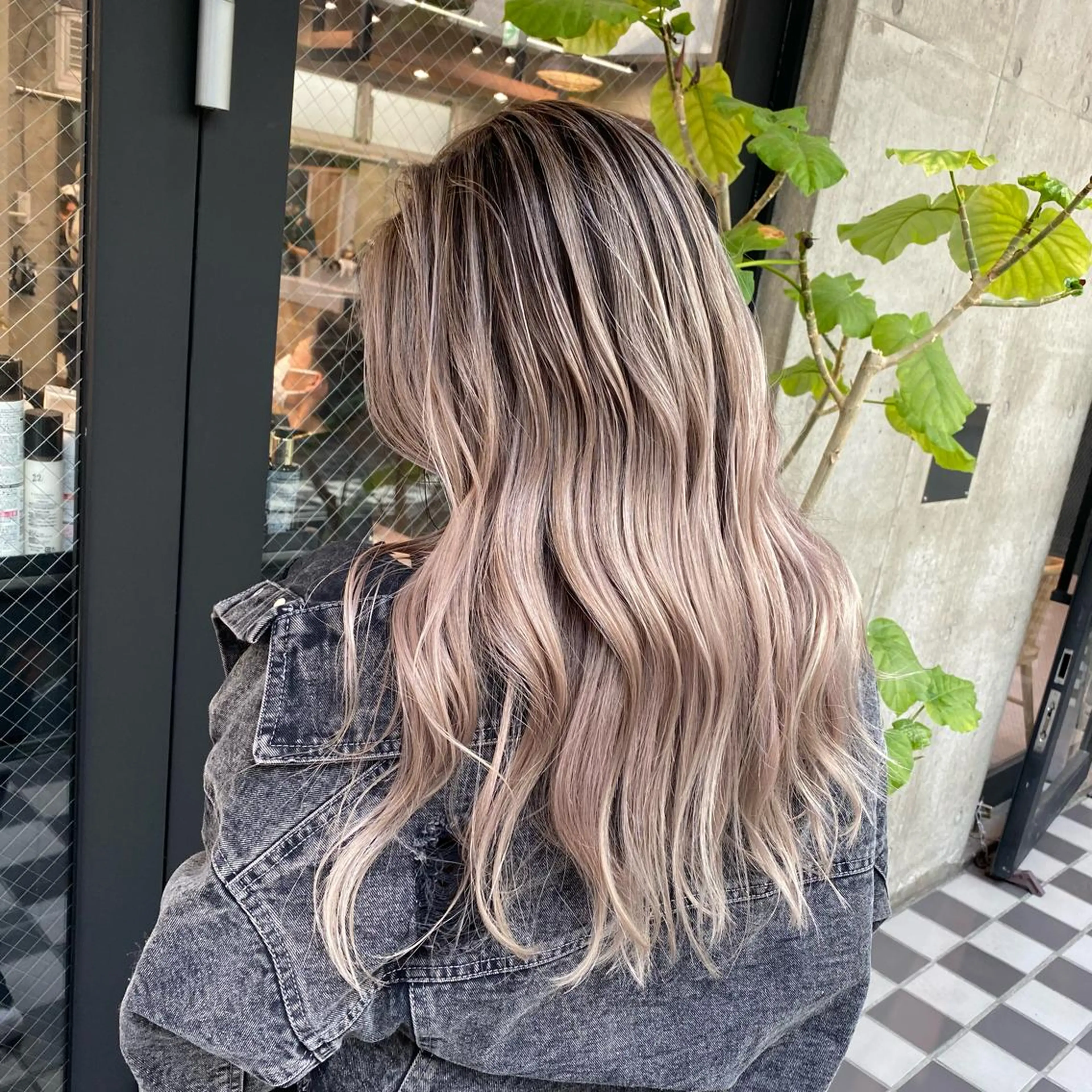 ロング カラー ヘアカラー トリートメント 🌈透明感カラー ✨松田龍也🌈のヘアスタイル