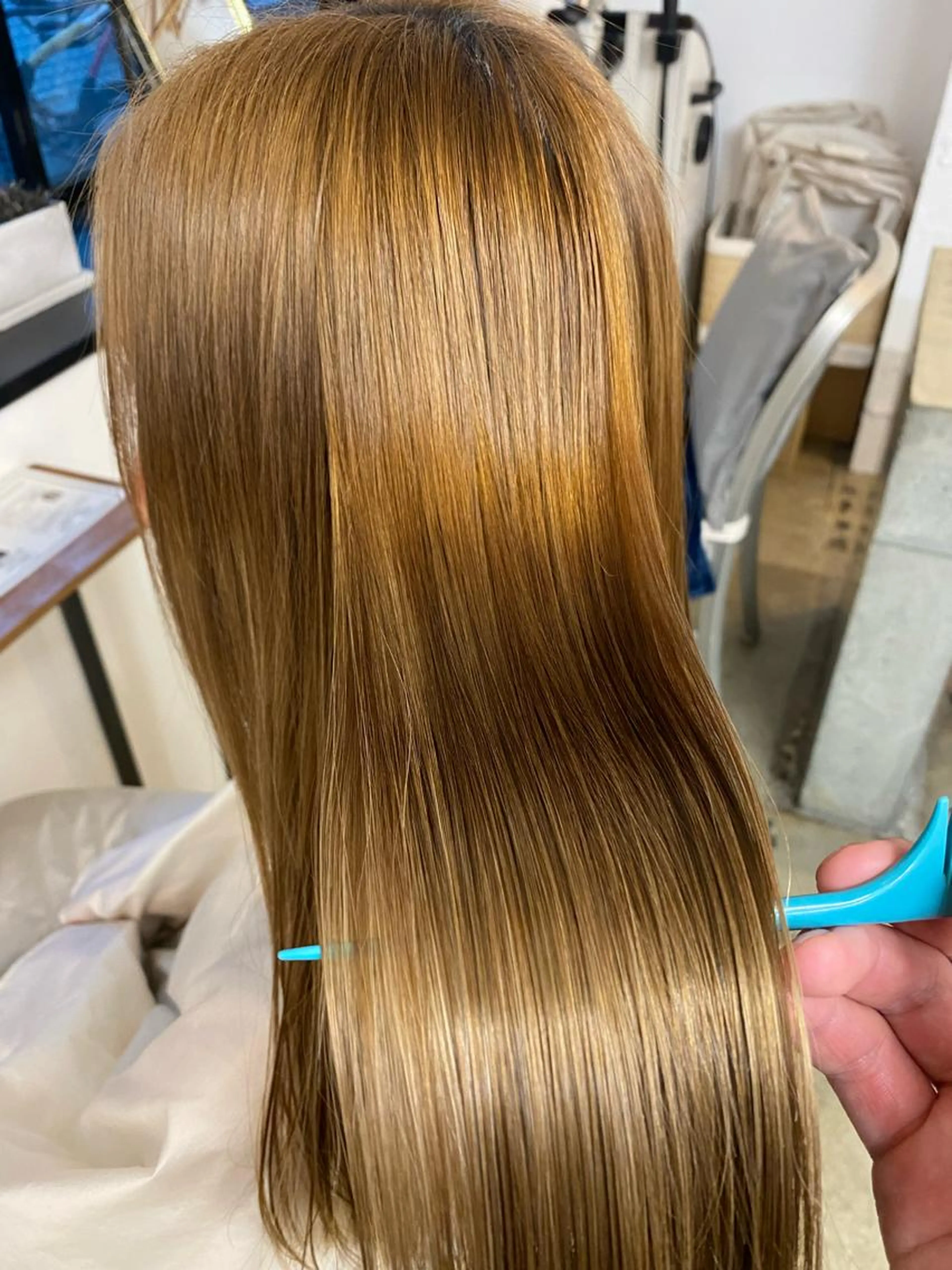 ケラチントリートメント+シャンプーブローの写真