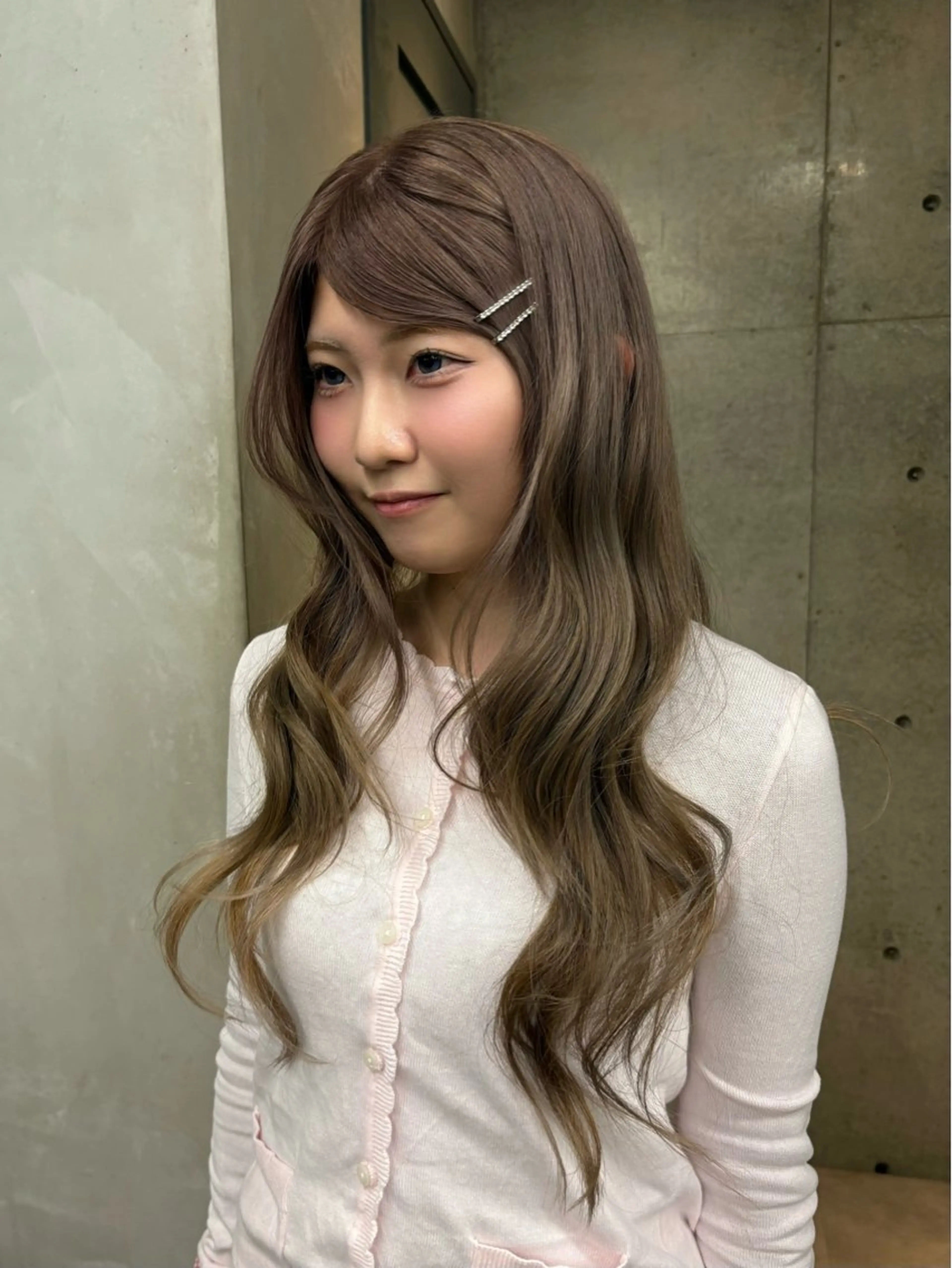 ロング カラー カット ヘアカラー トリートメント レイヤー/柔色 カラー/SAkiのヘアスタイル