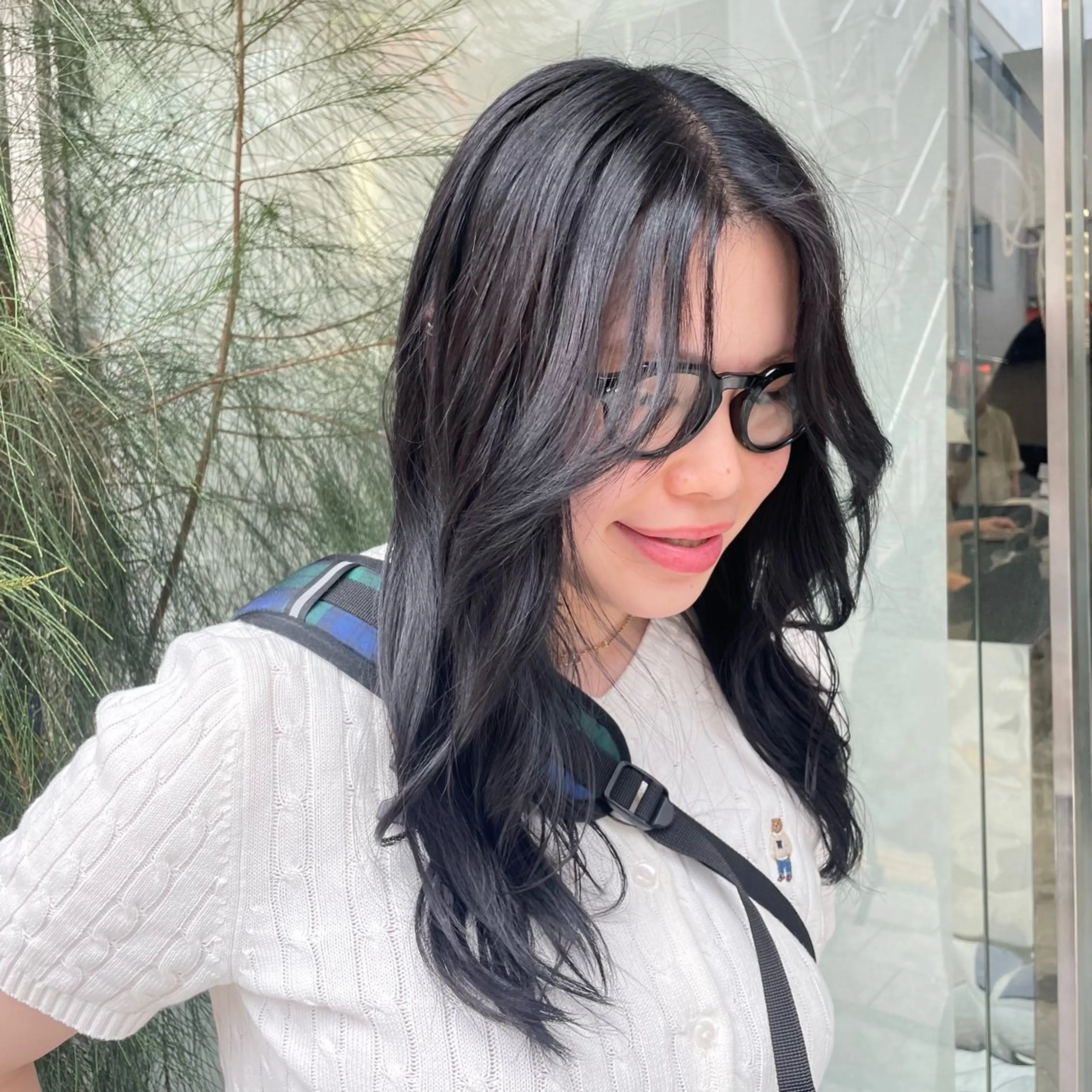 ロング カラー sawaka🪽レイ ヤー/酸性ストレートのヘアスタイル