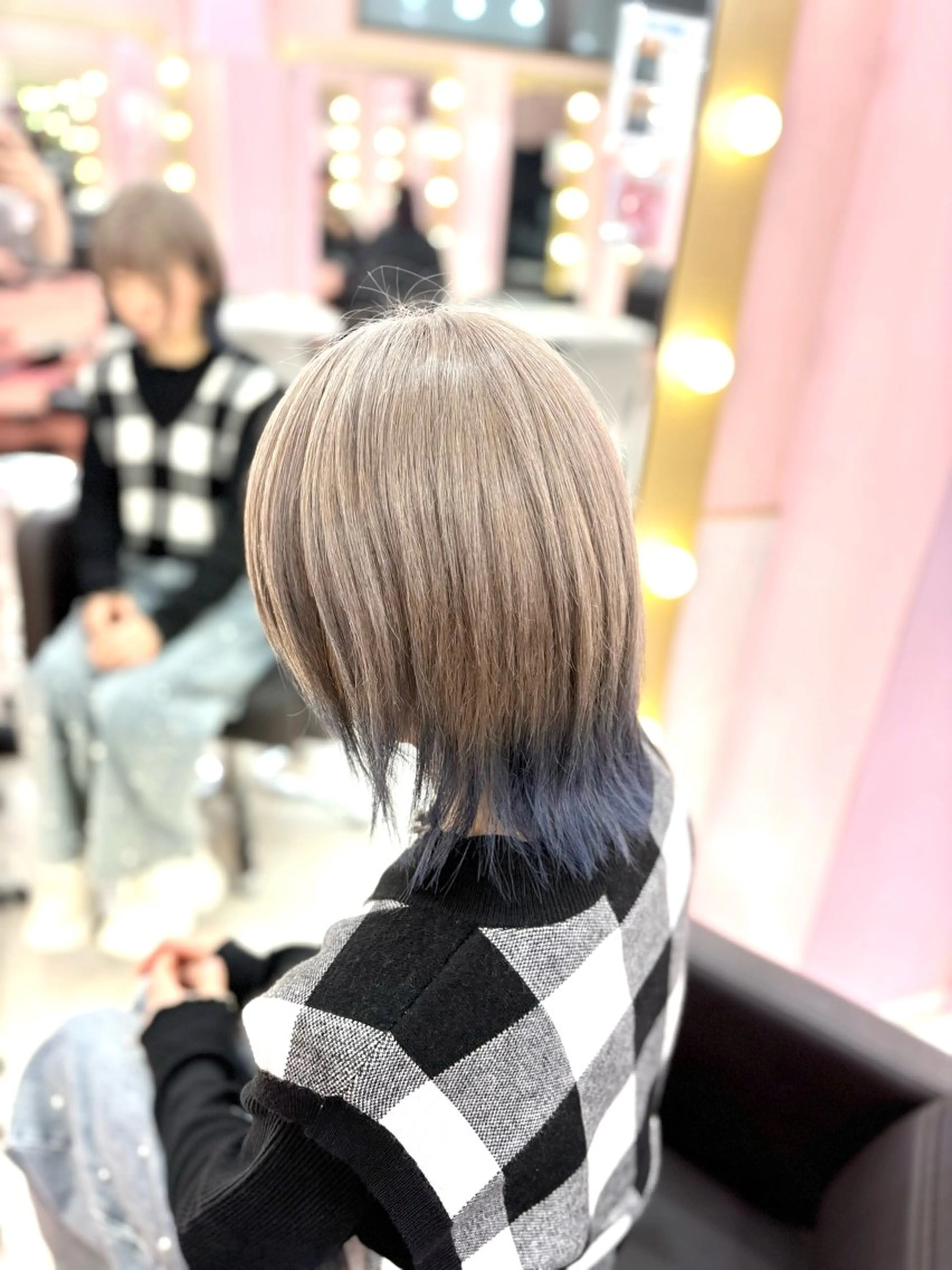 ミディアム カラー 甘ふわgirly🎀 ハイトーン🤍Ramのヘアスタイル