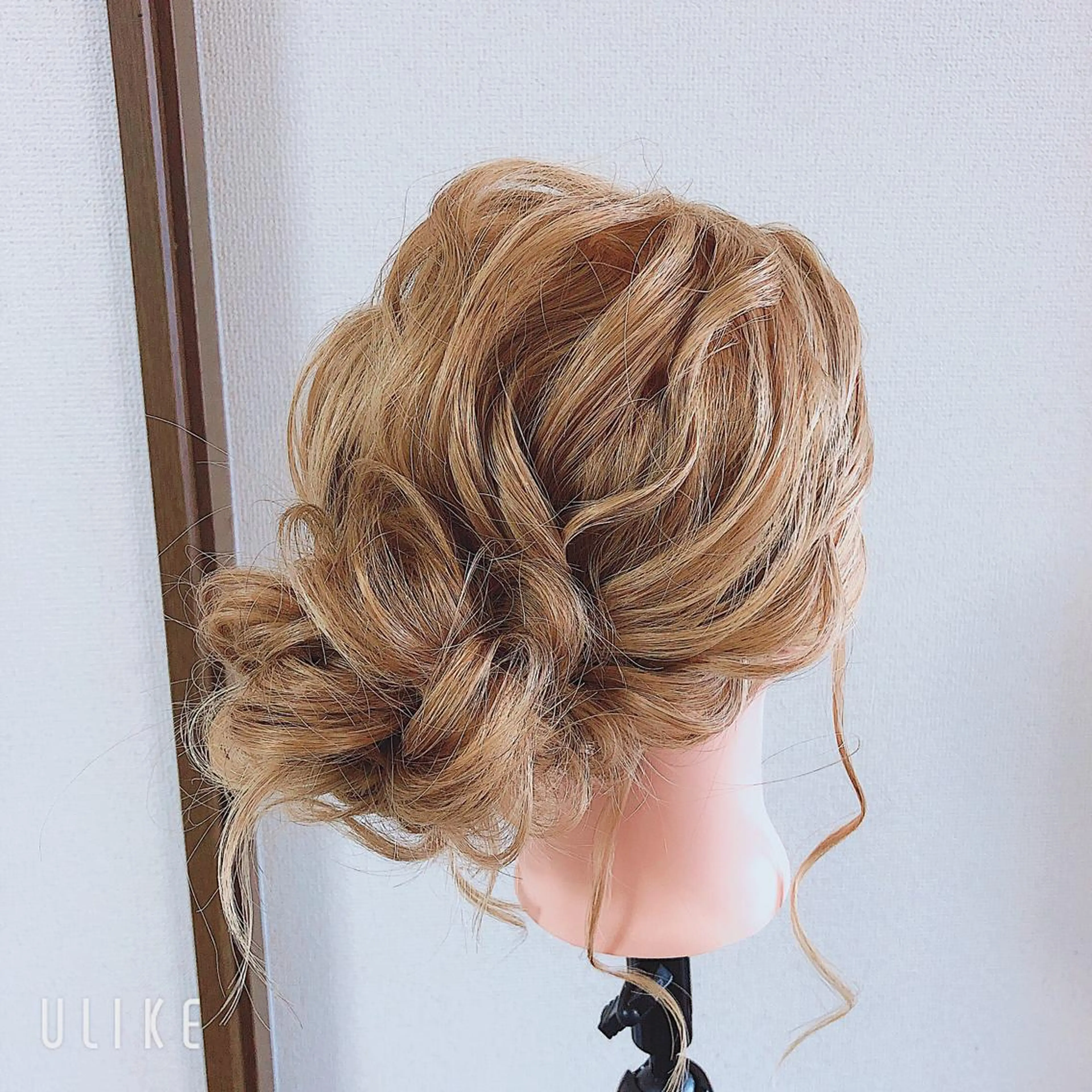 ロング カラー ヘアアレンジ まつげパーマ🩷 pld南草津のマツエク・マツパデザイン
