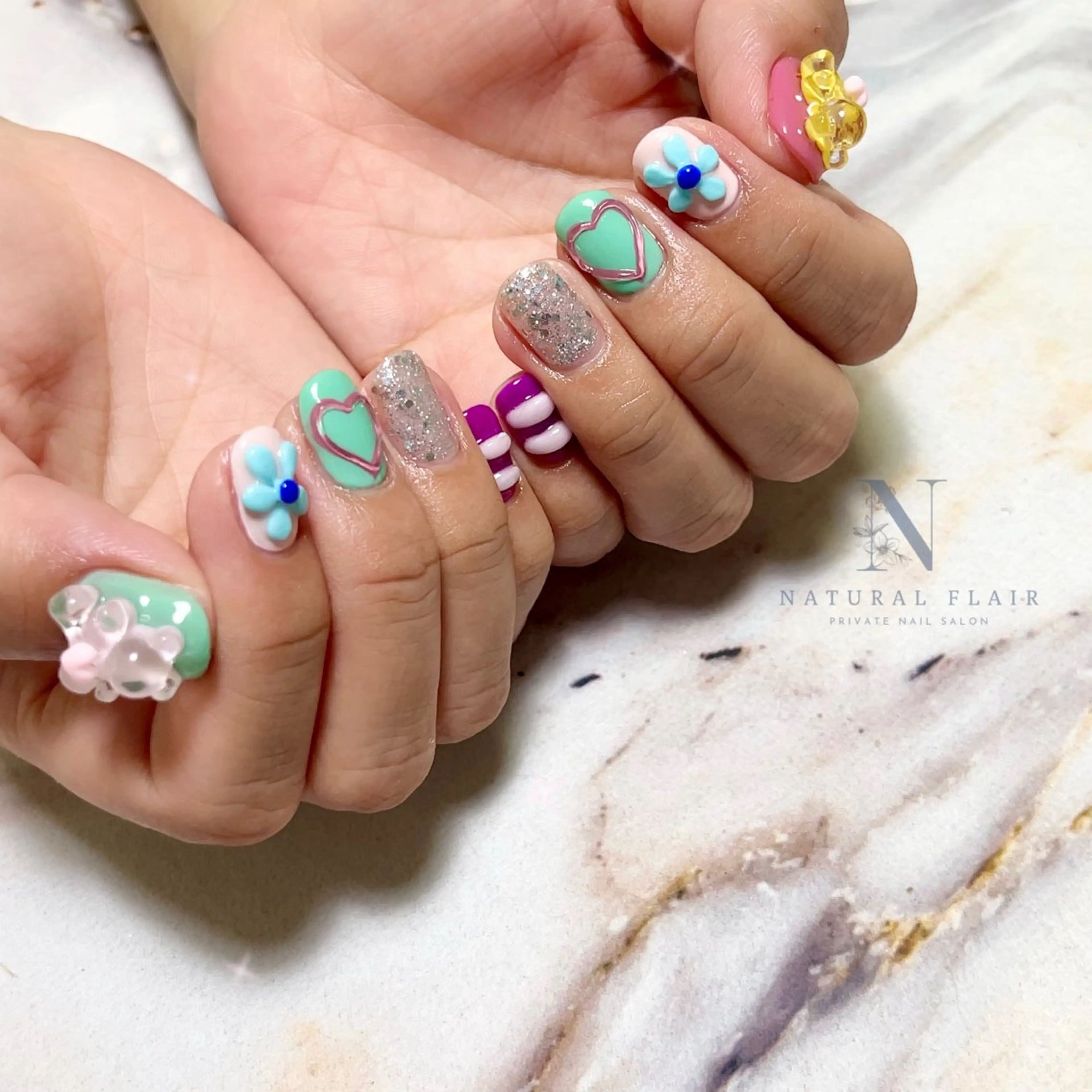 ネイル natural flairのネイルデザイン