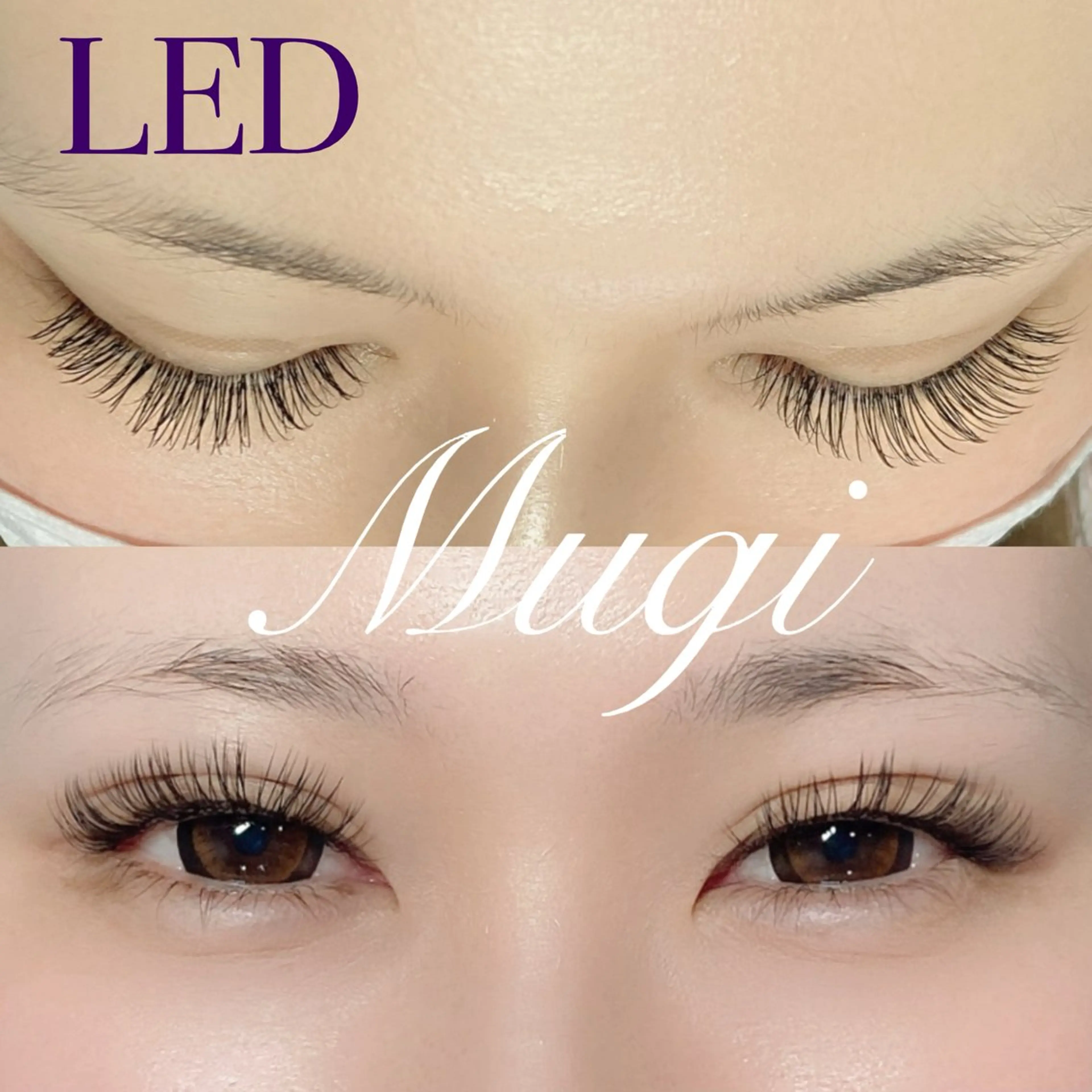 LEDフラットラッシュつけ放題140本⭐︎8500円　自店LEDオフ無料　リピーター様+1000円　J.C.Dカールの写真