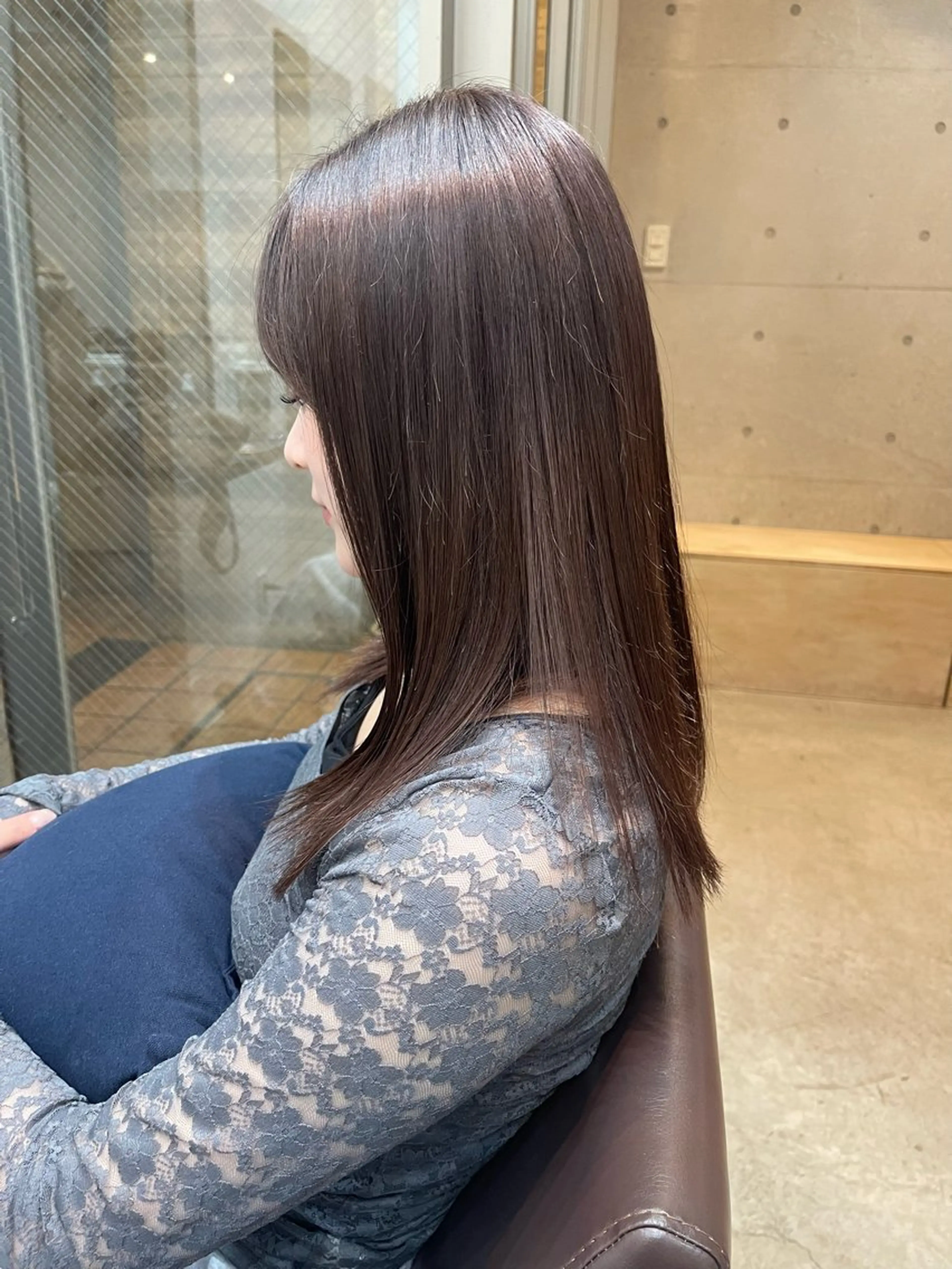 カラー ブラウンカラー カット ヘアカラー 【arc】 佐藤未希穂/パーマのヘアスタイル