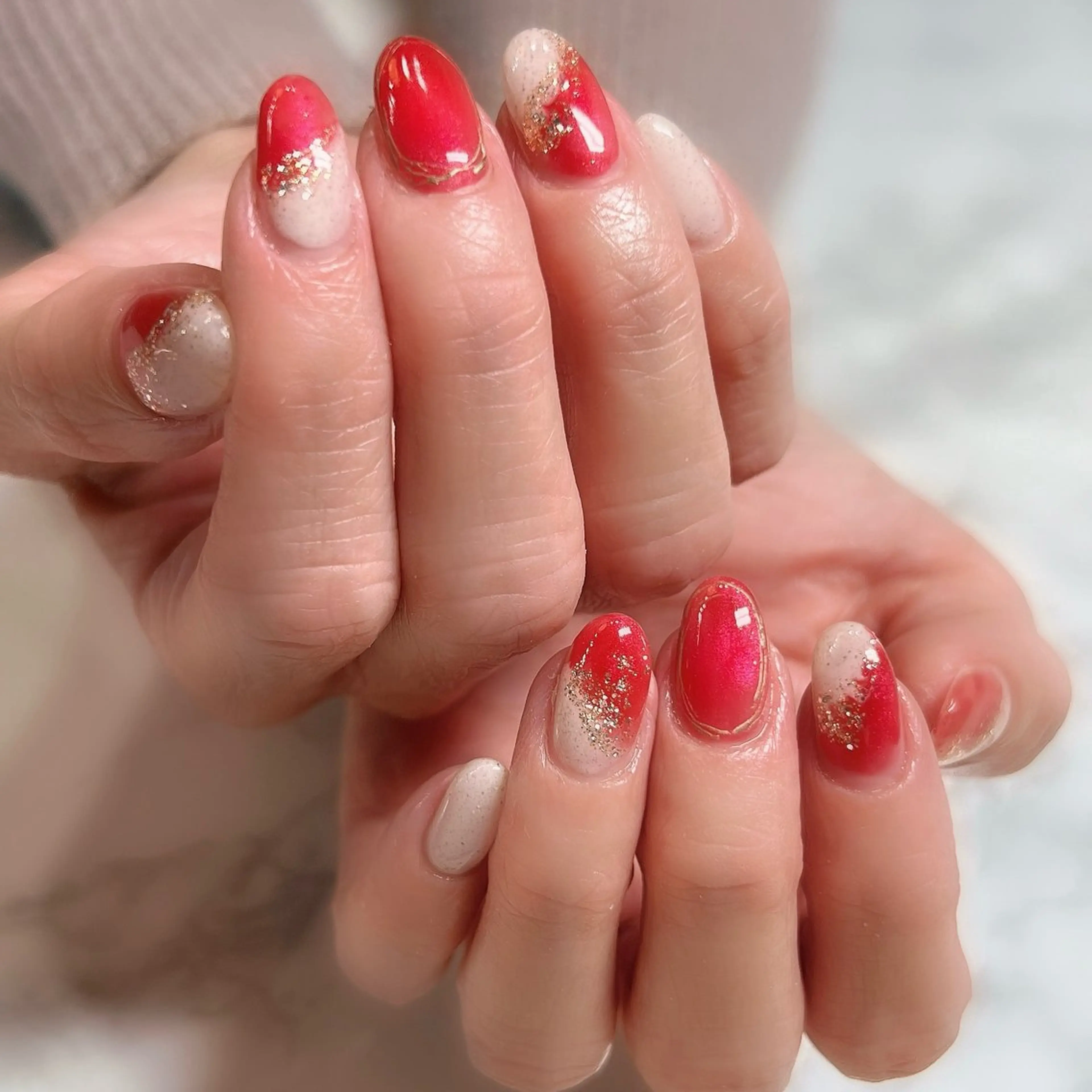 ネイル 渡辺 あけみのネイルデザイン