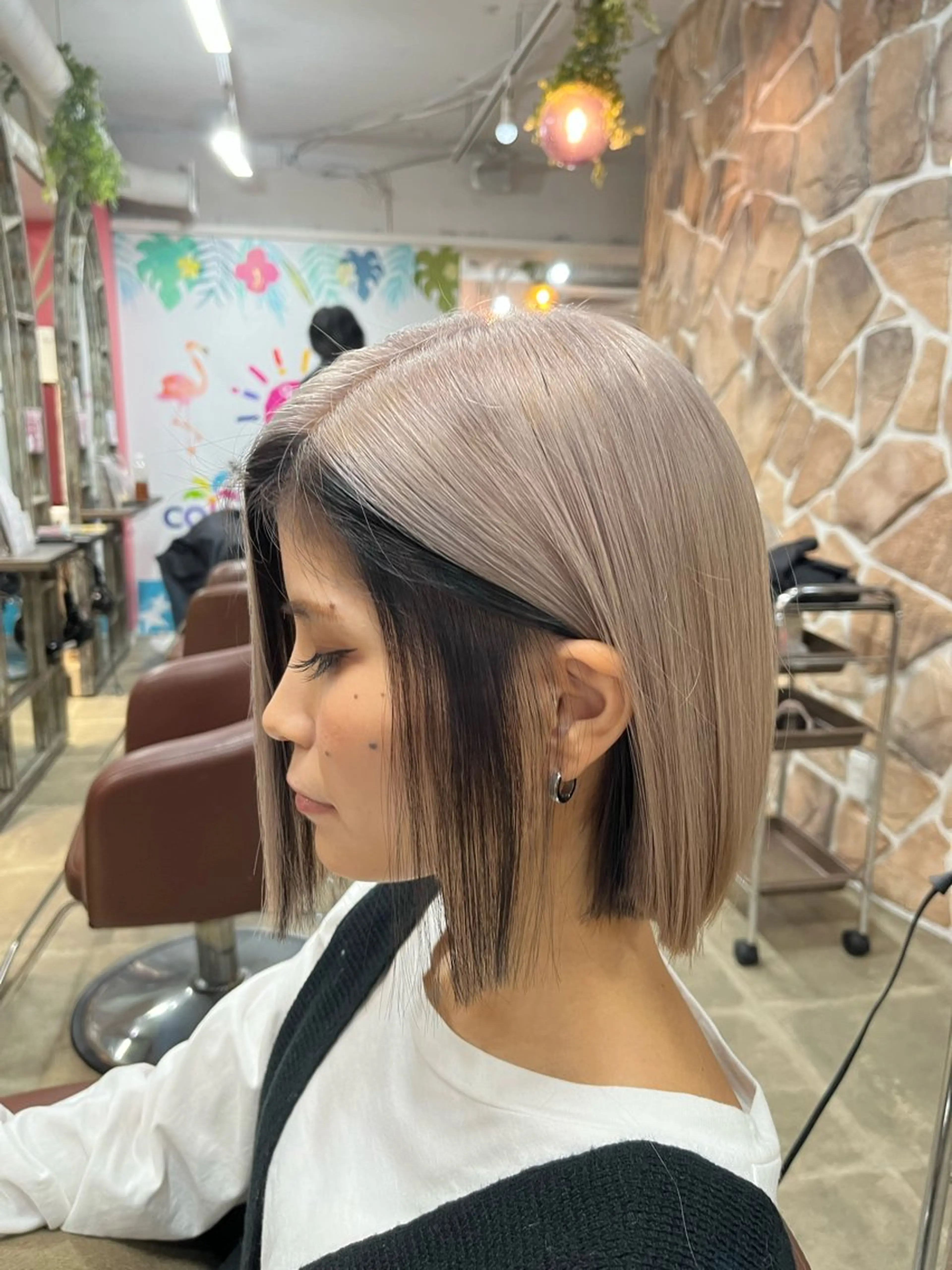 ミディアム ヘアカラー エリアNo.1カラー ⭐️hikaru⭐️のヘアスタイル