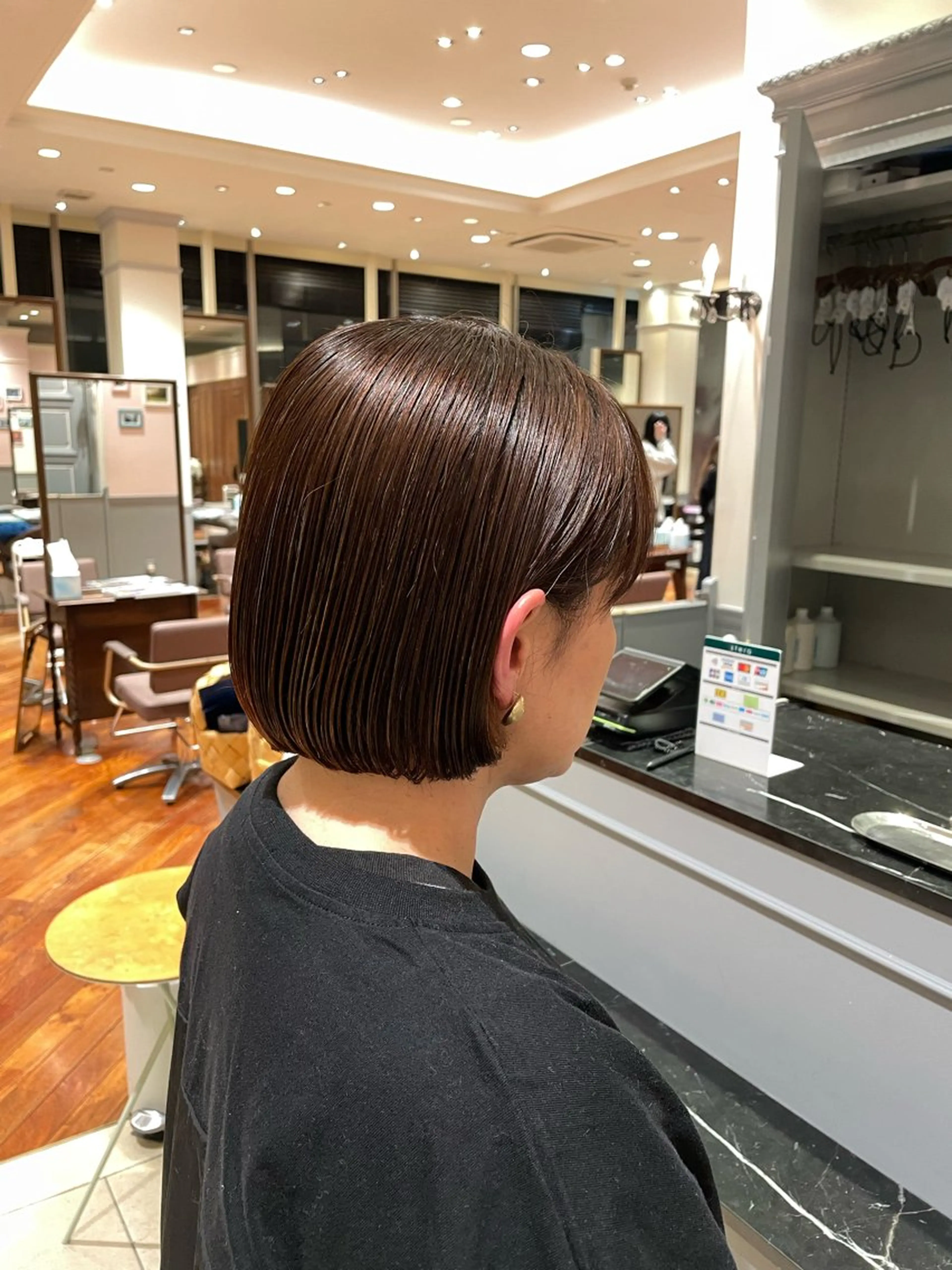 ショート ボブ 大阪梅田 稲葉利也斗のヘアスタイル