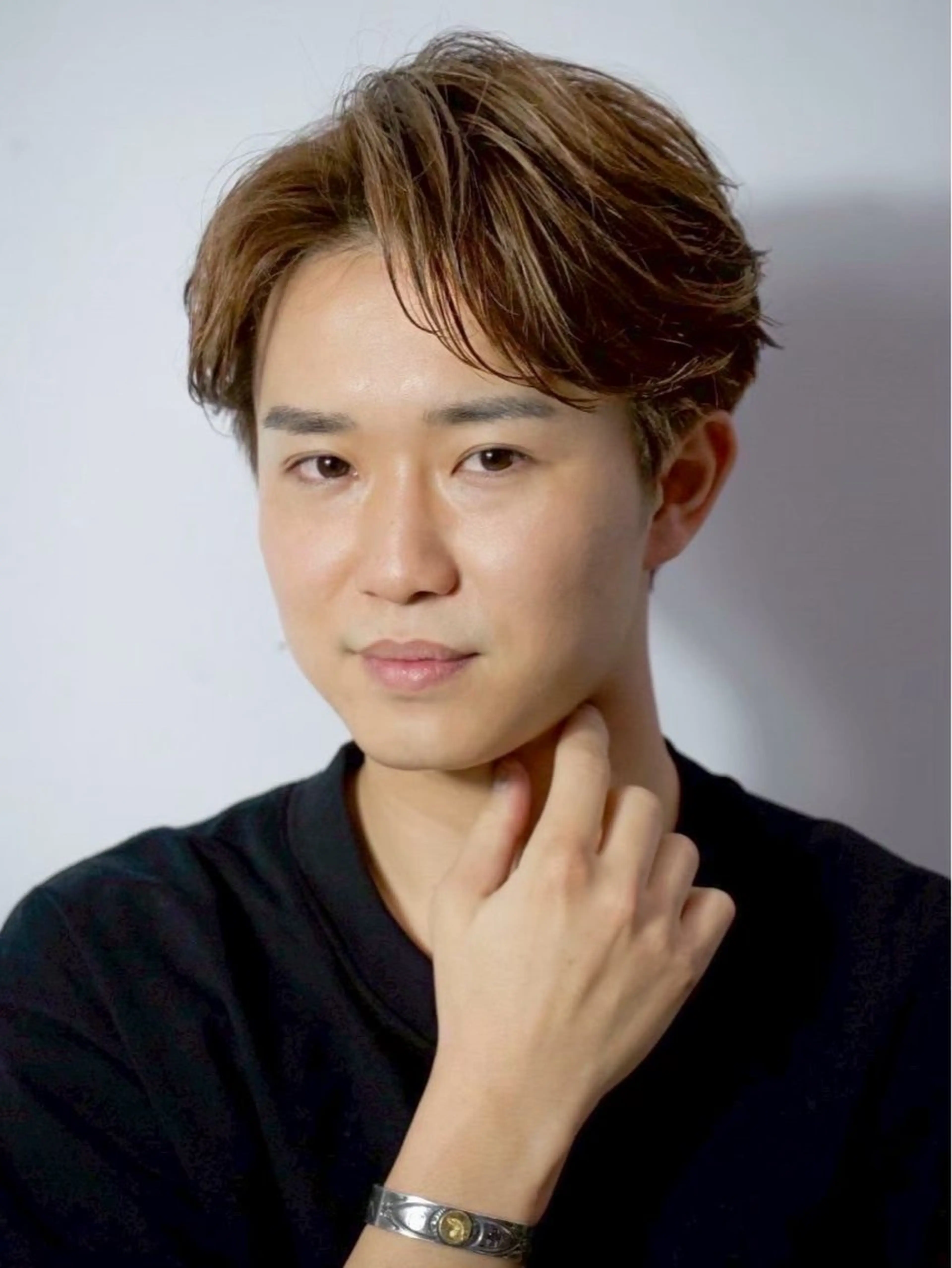ミディアム 籔脇 貫太のヘアスタイル