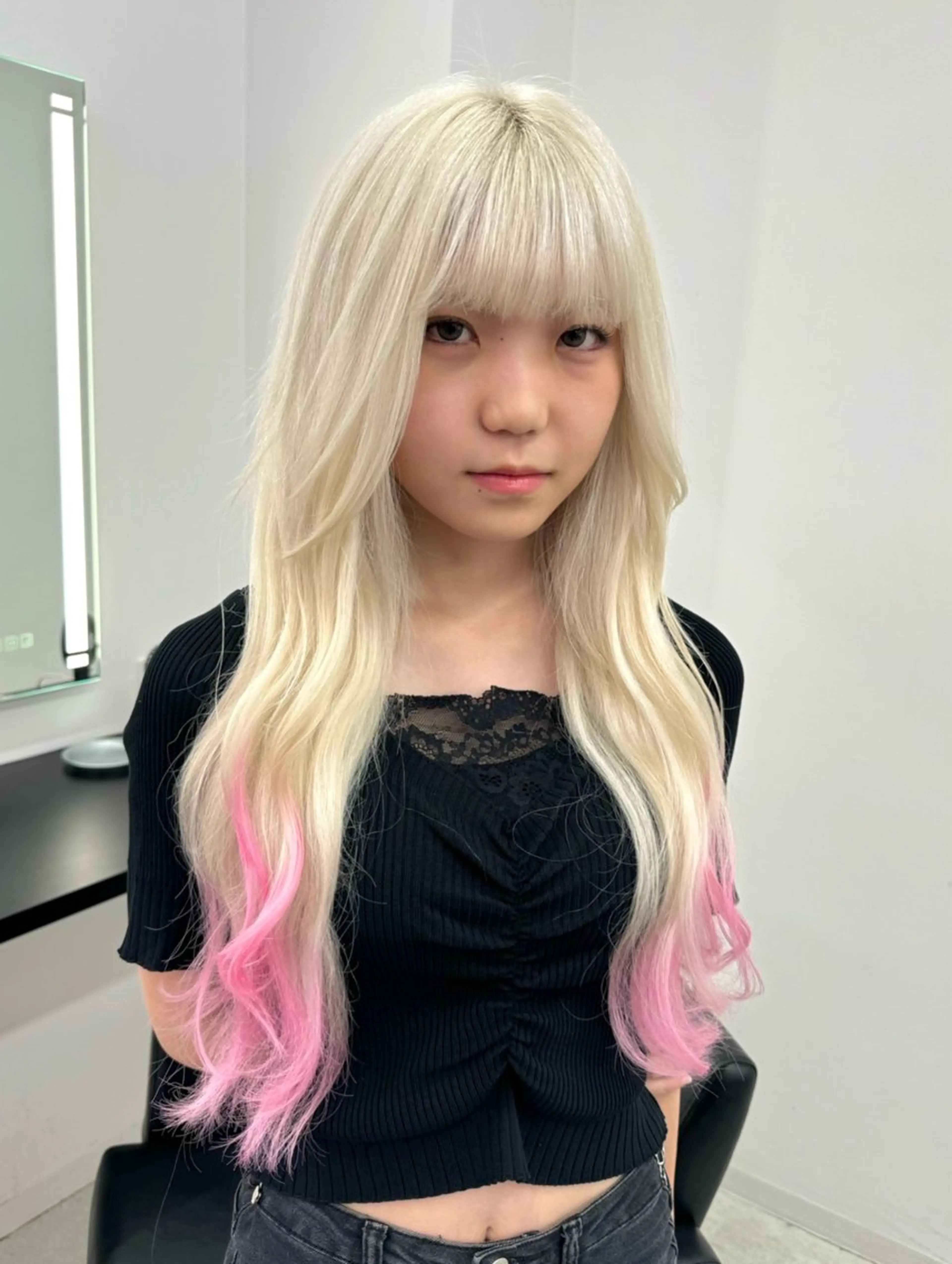 ロング カラー 池袋/カラー/ リオナのヘアスタイル