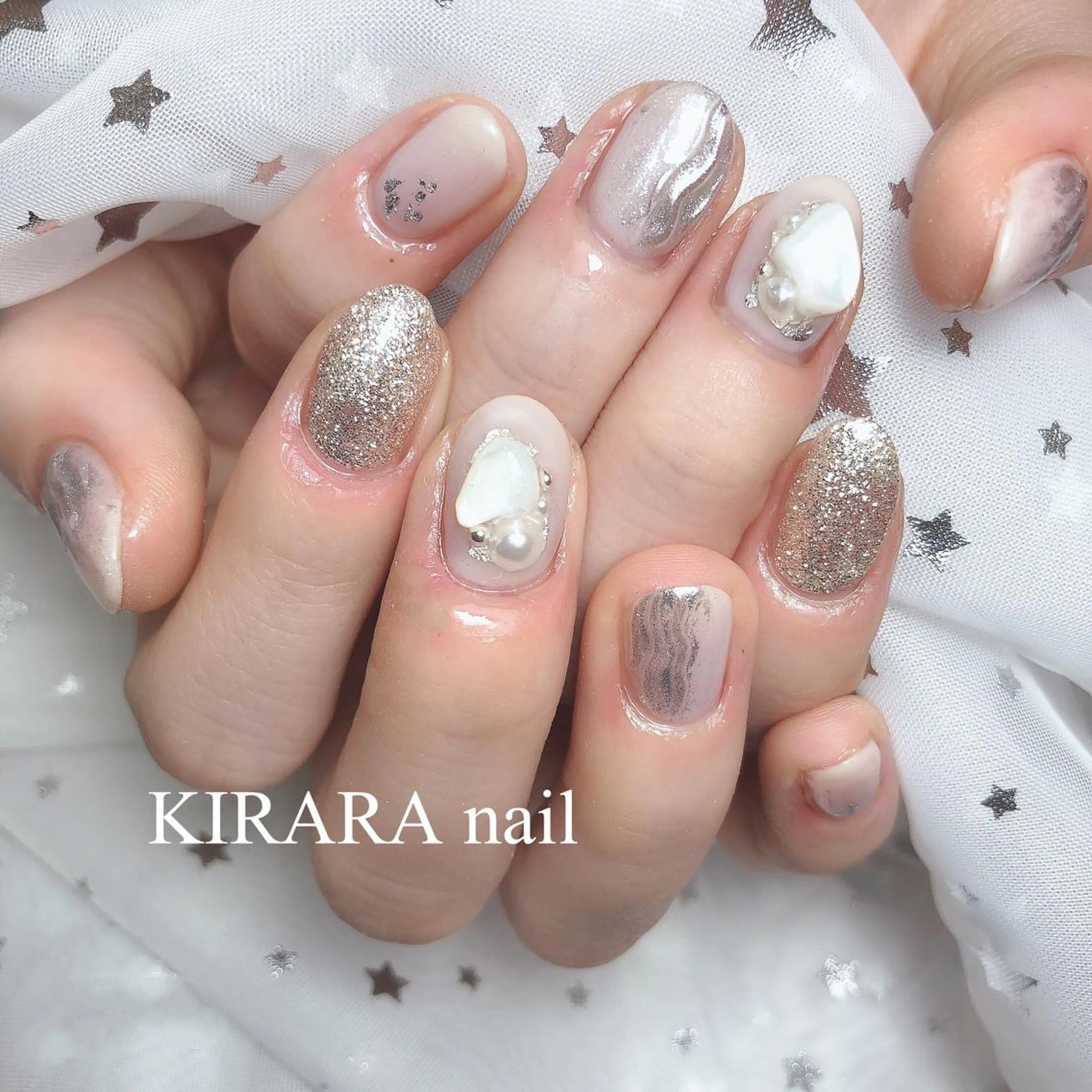 ネイル KIRARA ネイルサロンのネイルデザイン