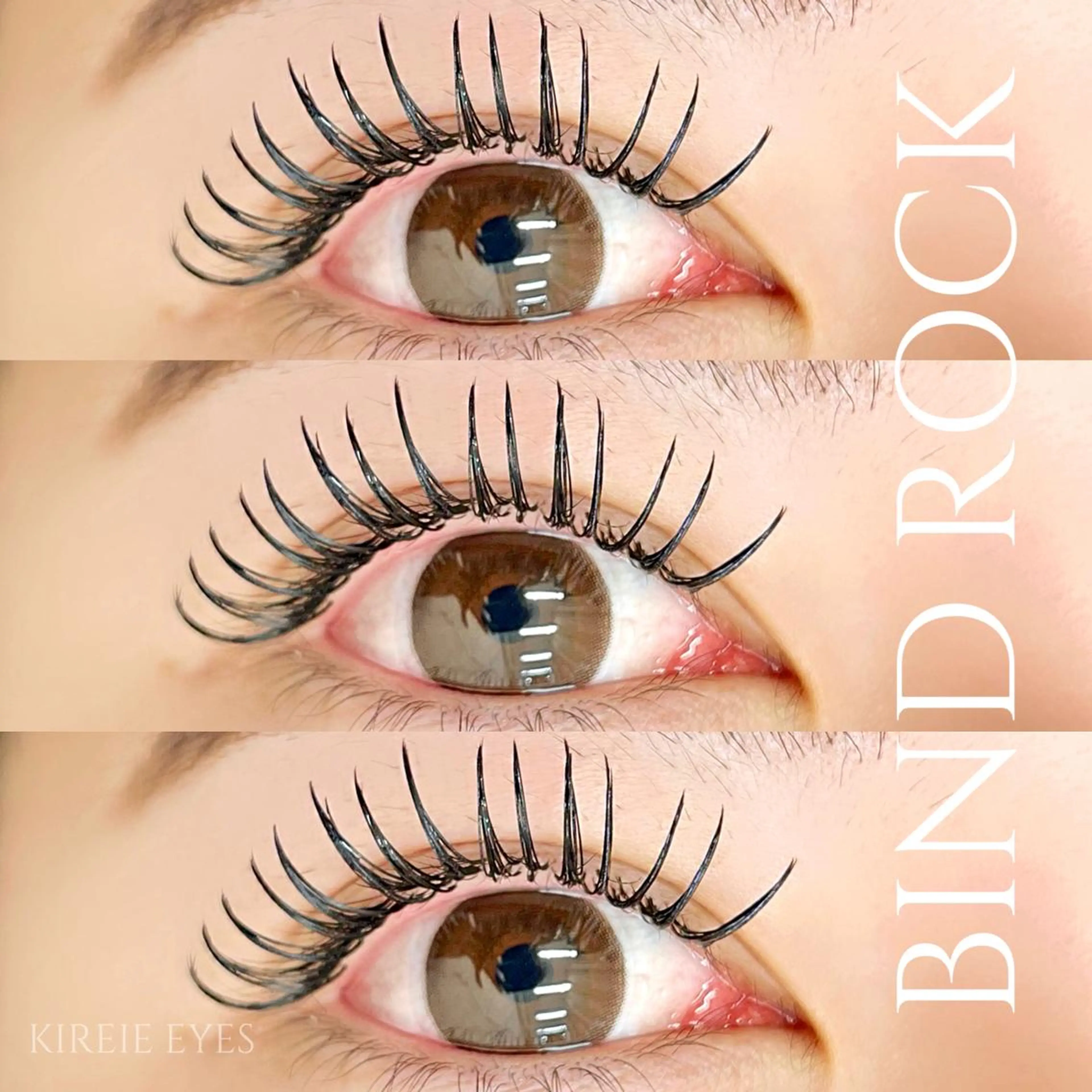 マツエク・マツパ バインドロック マツエク KIREIE TSUBASAのマツエク・マツパデザイン