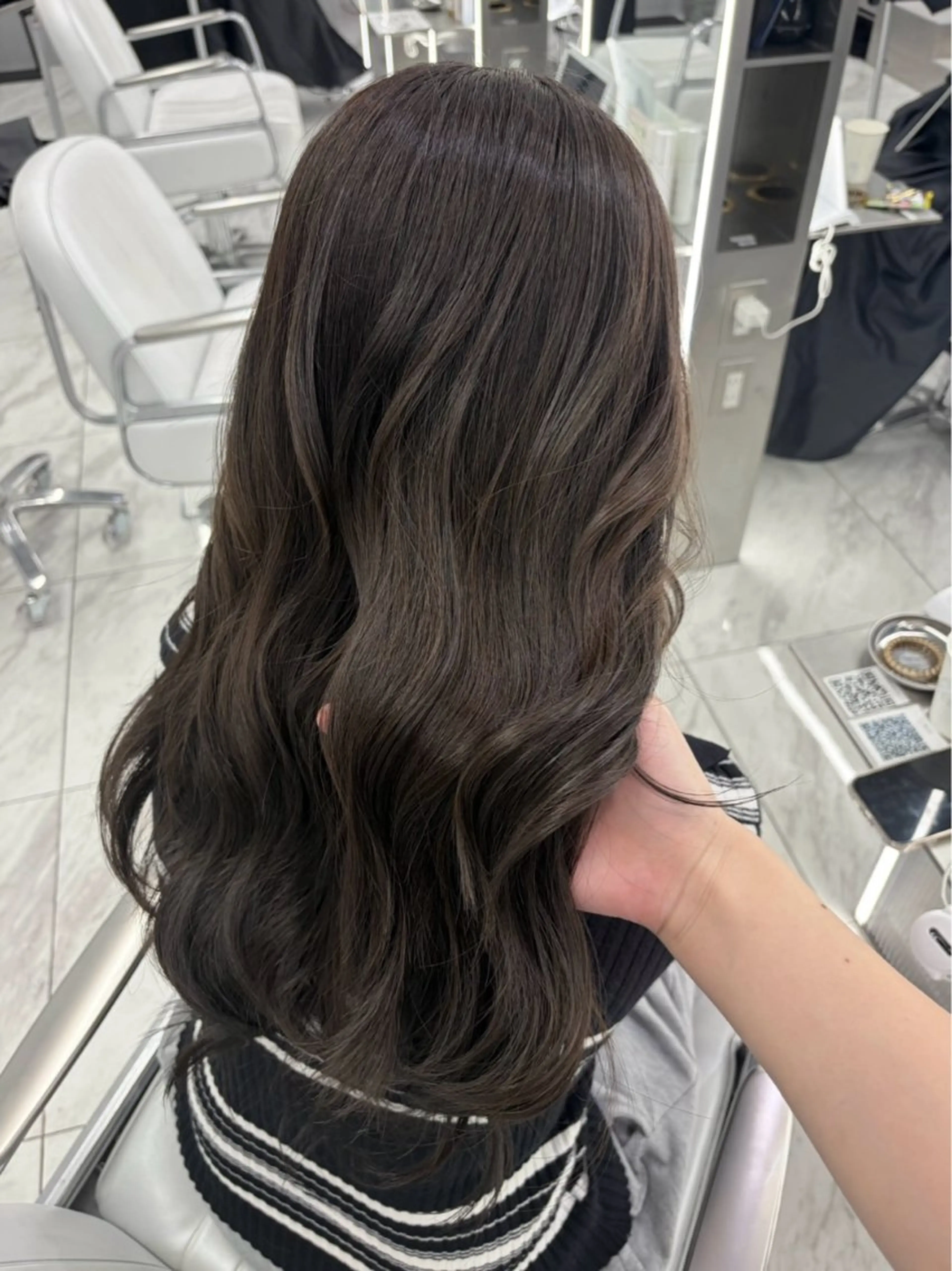 ロング カラー ᴋᴀɴᴀ /新宿/ ケアブリーチ🎀꙳.のヘアスタイル