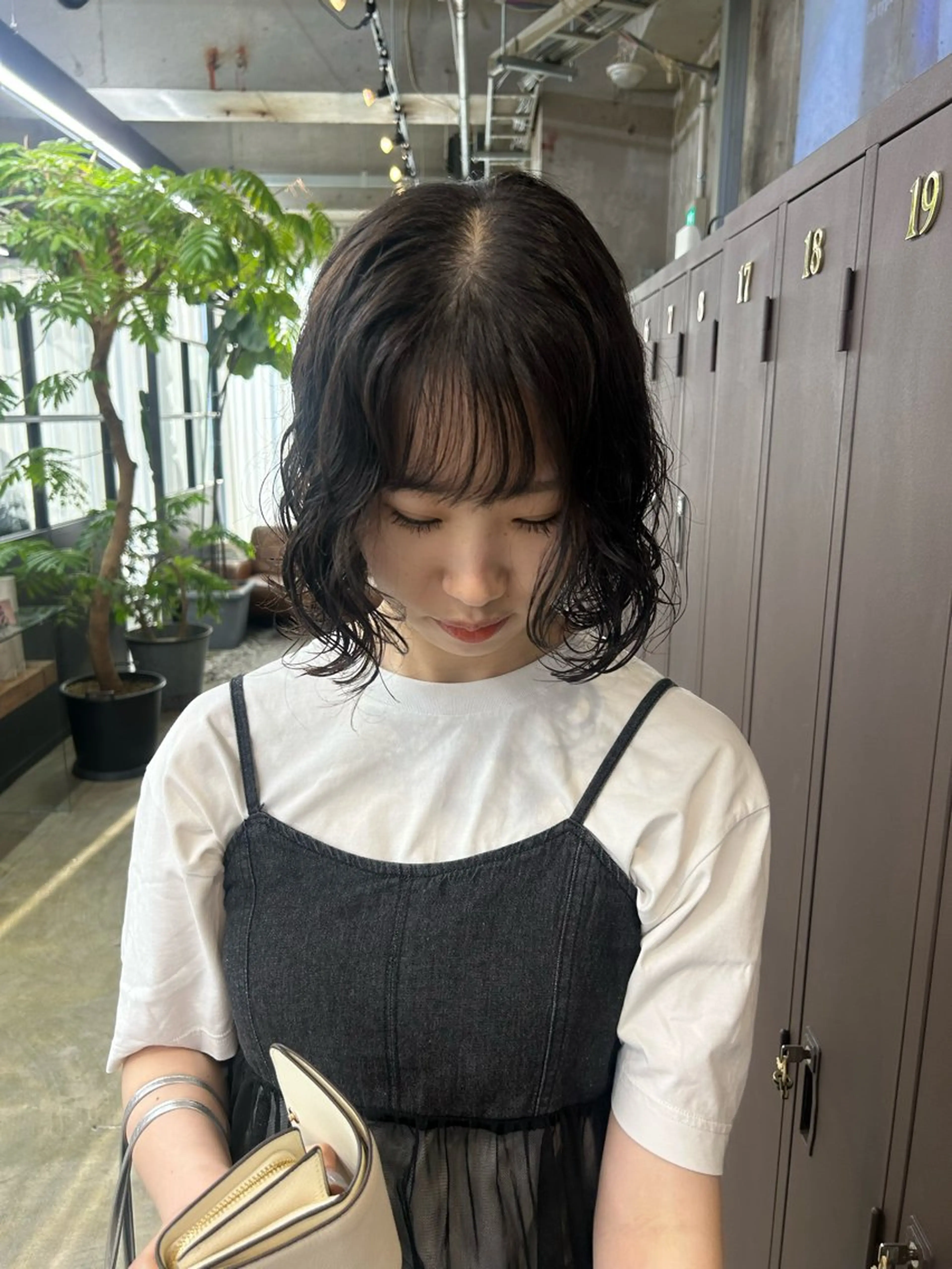 ミディアム カット ヘアカラー パーマ 伊藤ほのか/パーマ /酸性ストレートのヘアスタイル