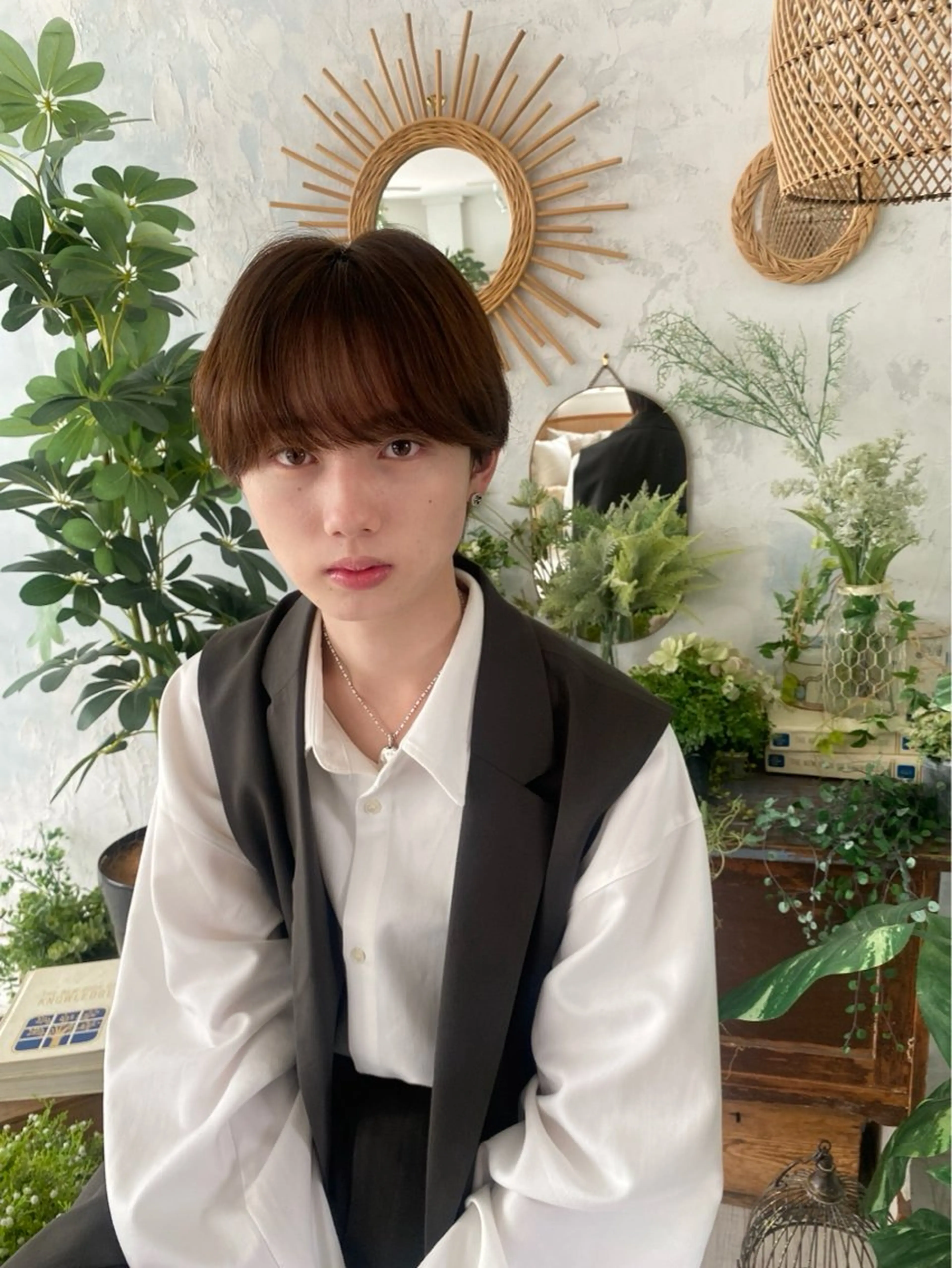 メンズカット✂️➕ワンカラーの写真