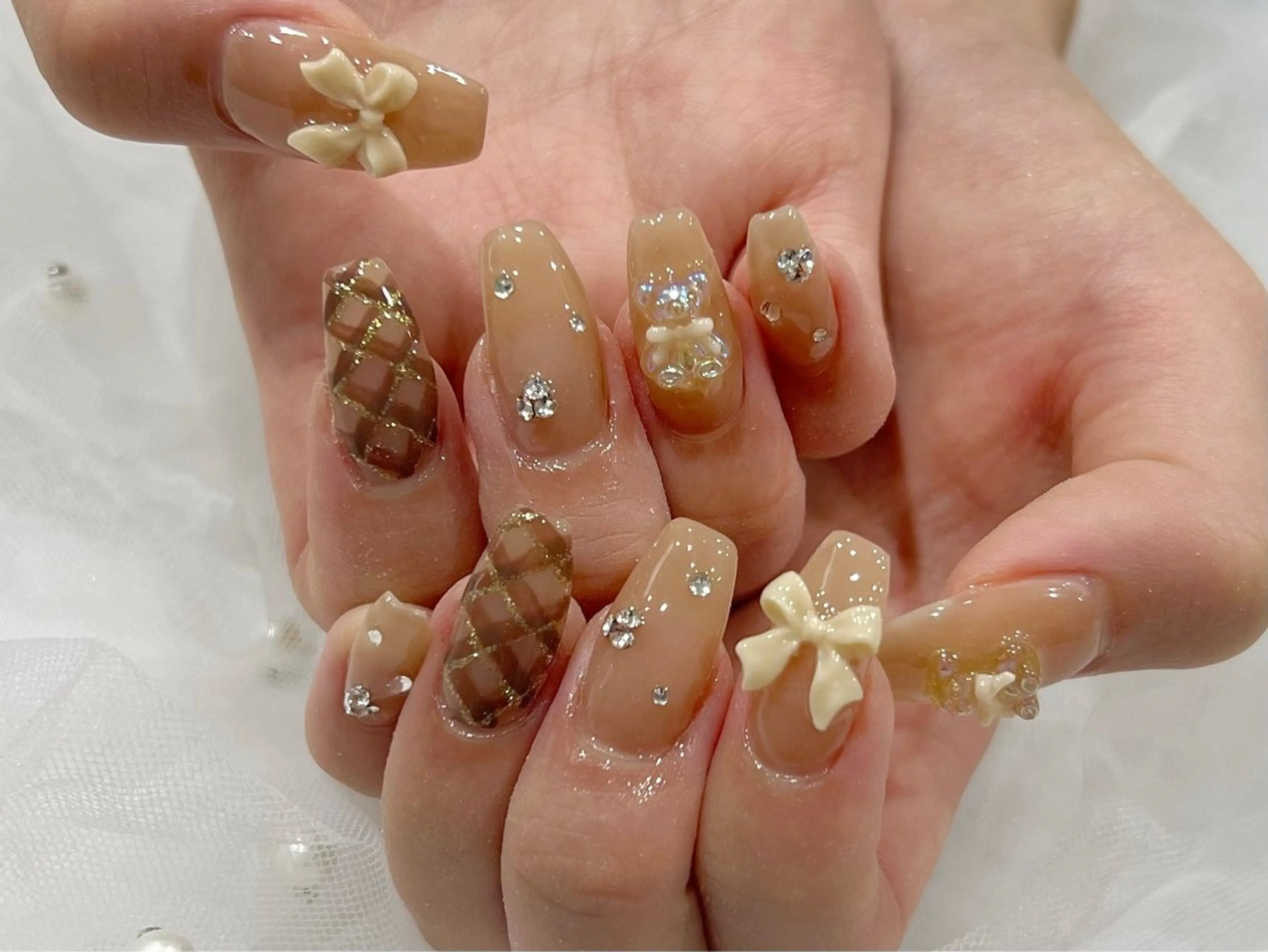 ネイル アートネイル 🧡Shine船橋 鳴海🧡のネイルデザイン