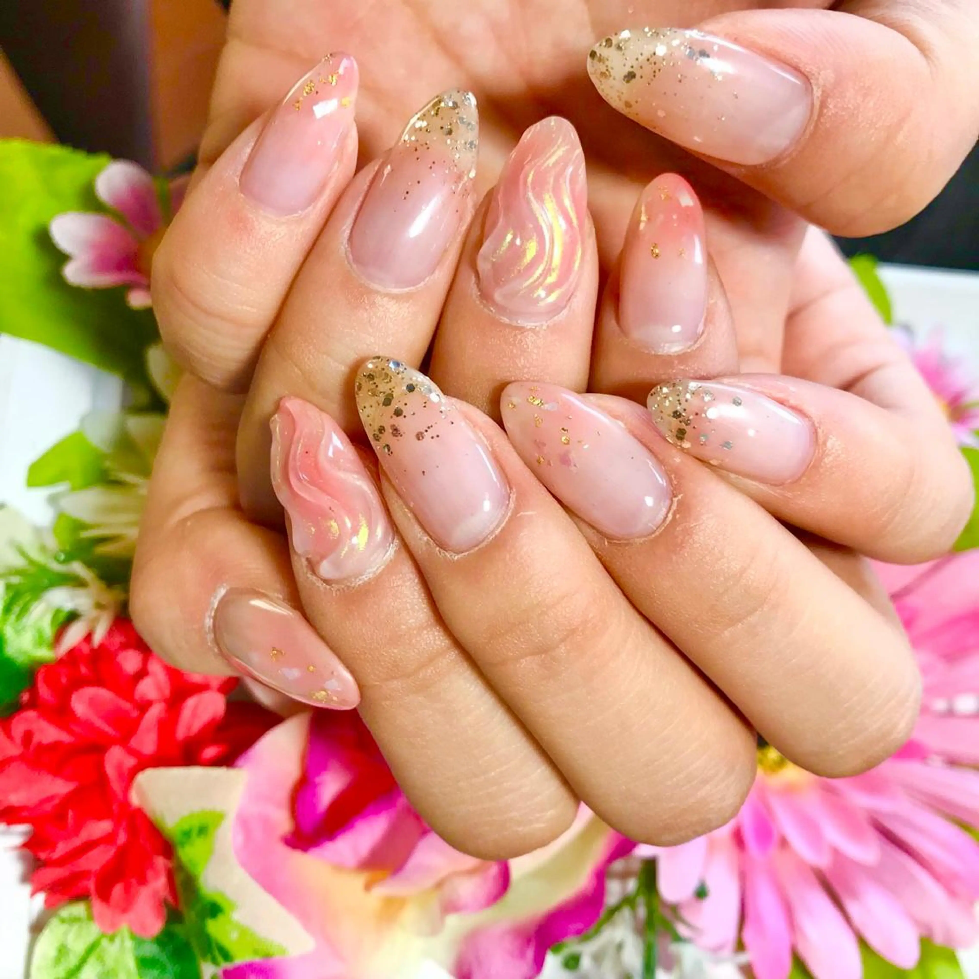 ネイル ○△□ 守口市のネイルデザイン