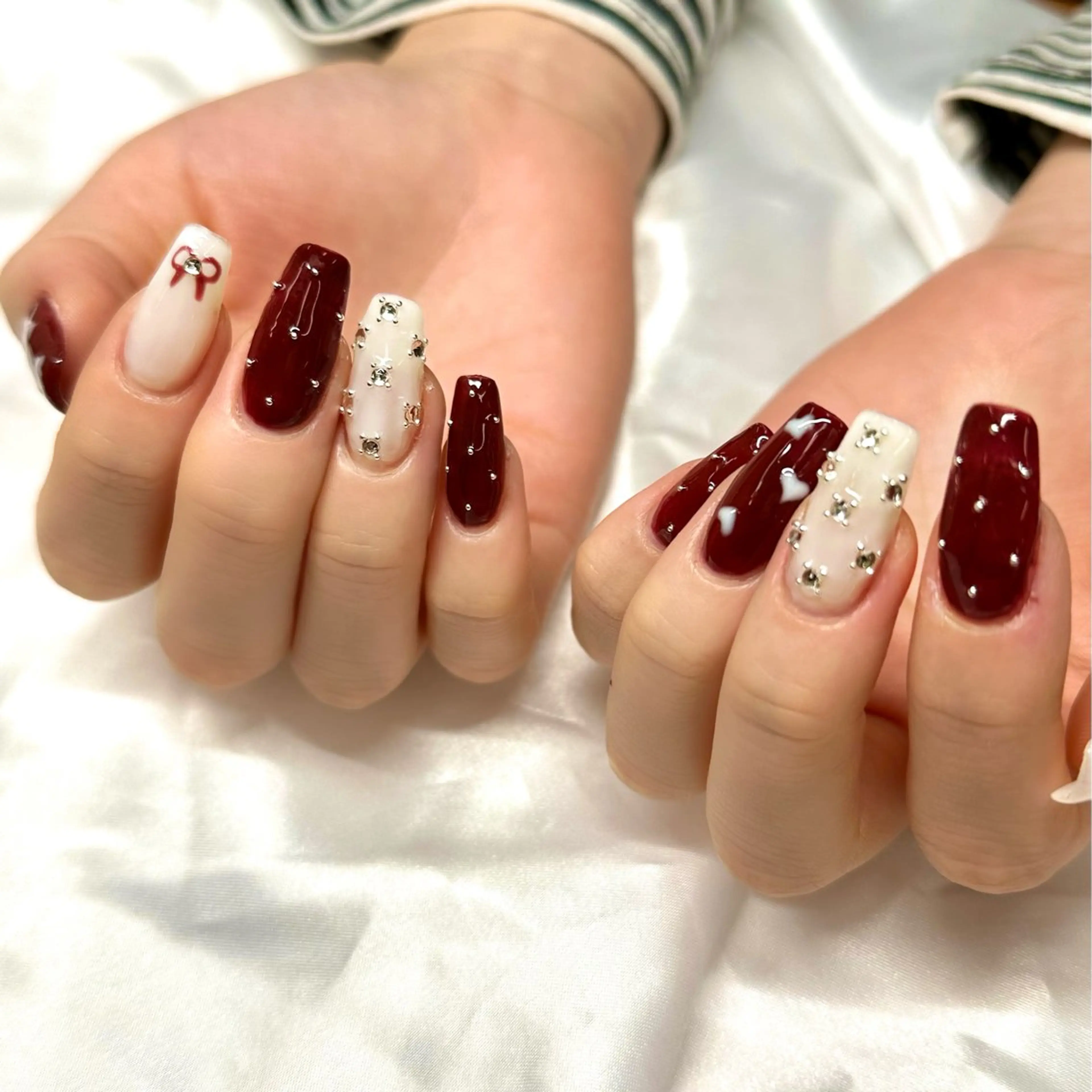 ネイル ハンドネイル salon iris 🦋北広島市大曲のネイルデザイン