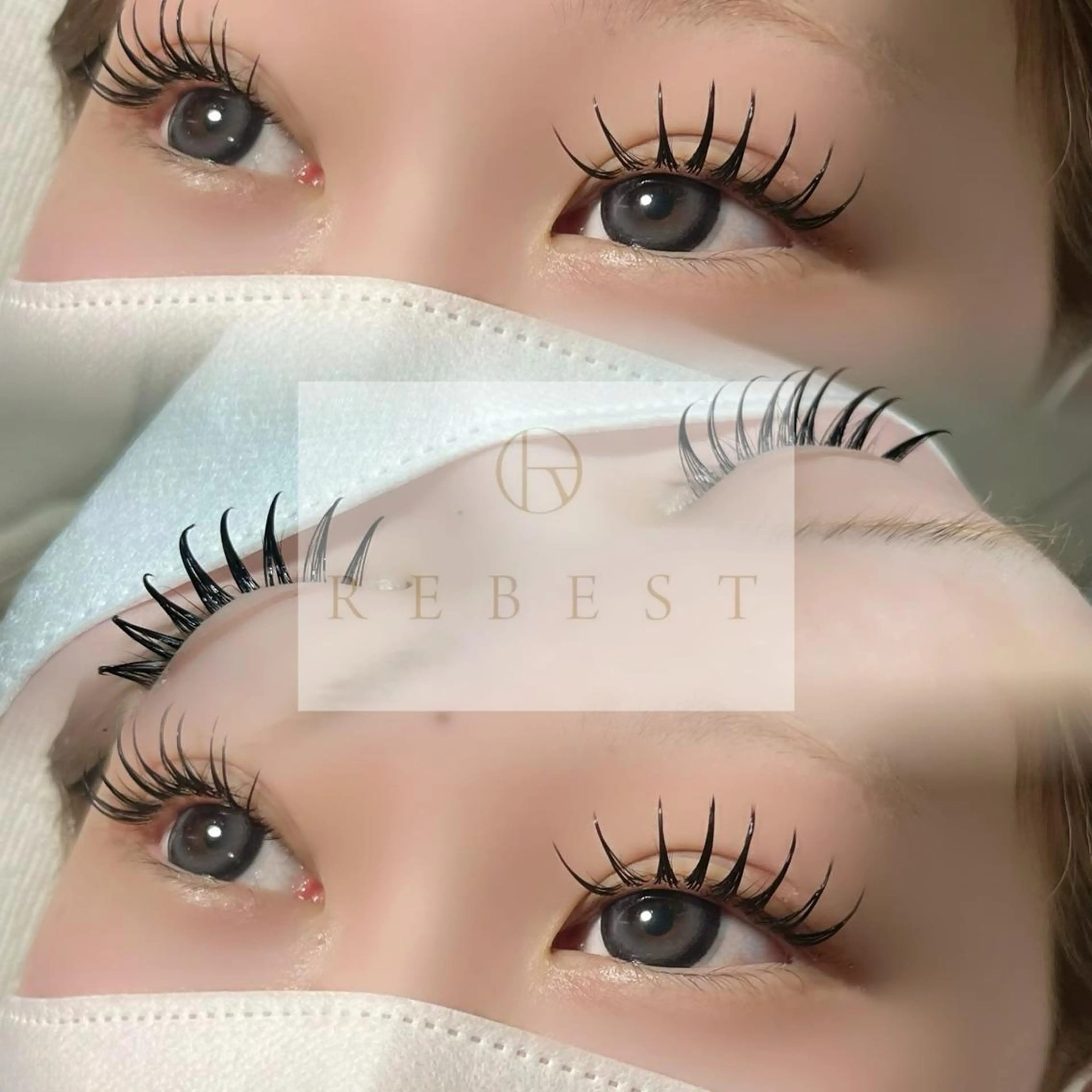 マツエク・マツパ REBEST天王寺 eye🩵Maayaのマツエク・マツパデザイン