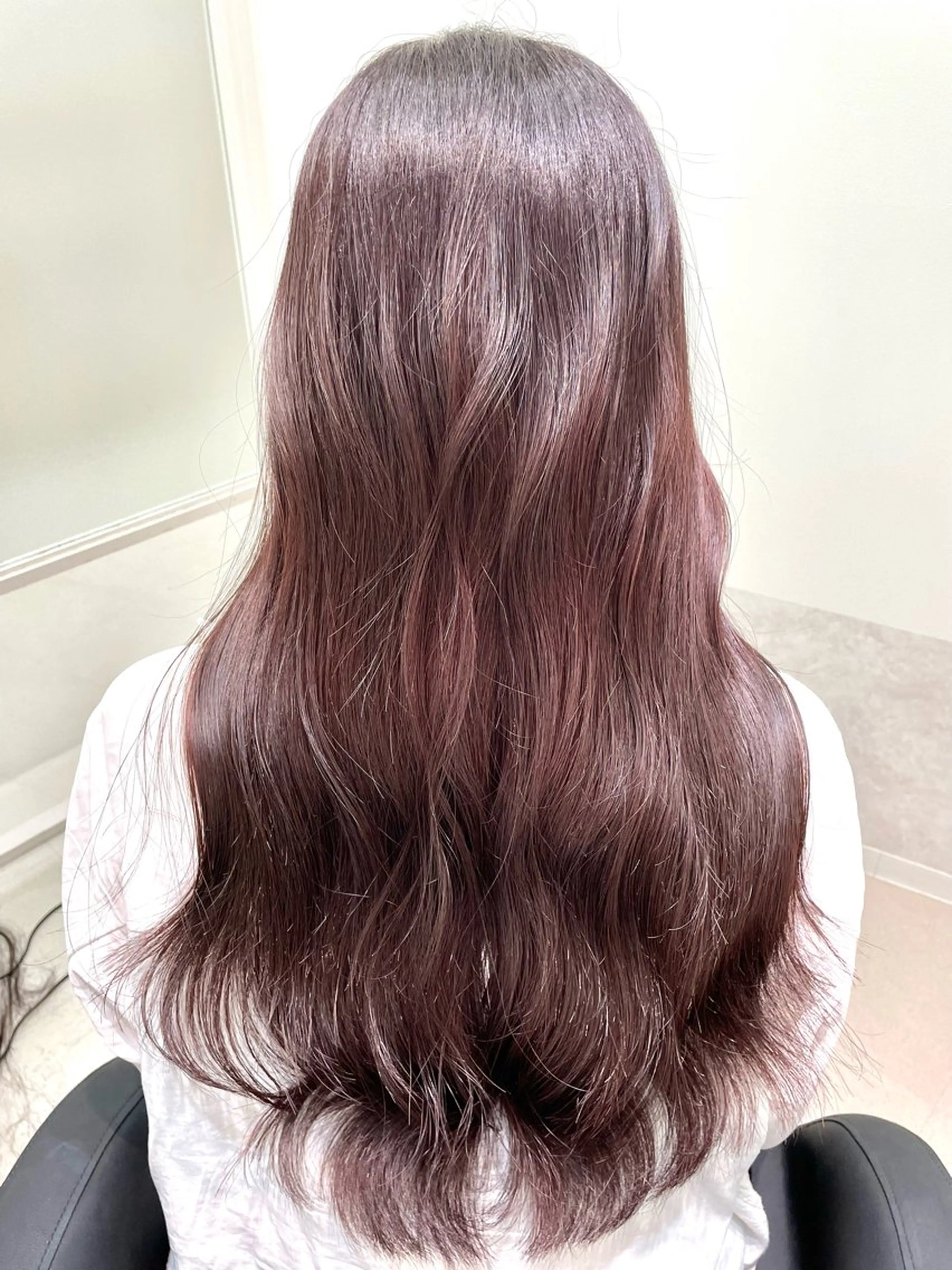 ロング カット ヘアカラー トリートメント ヘッドスパ ウサミ/髪質改善 酸性ストレート🌈のヘアスタイル