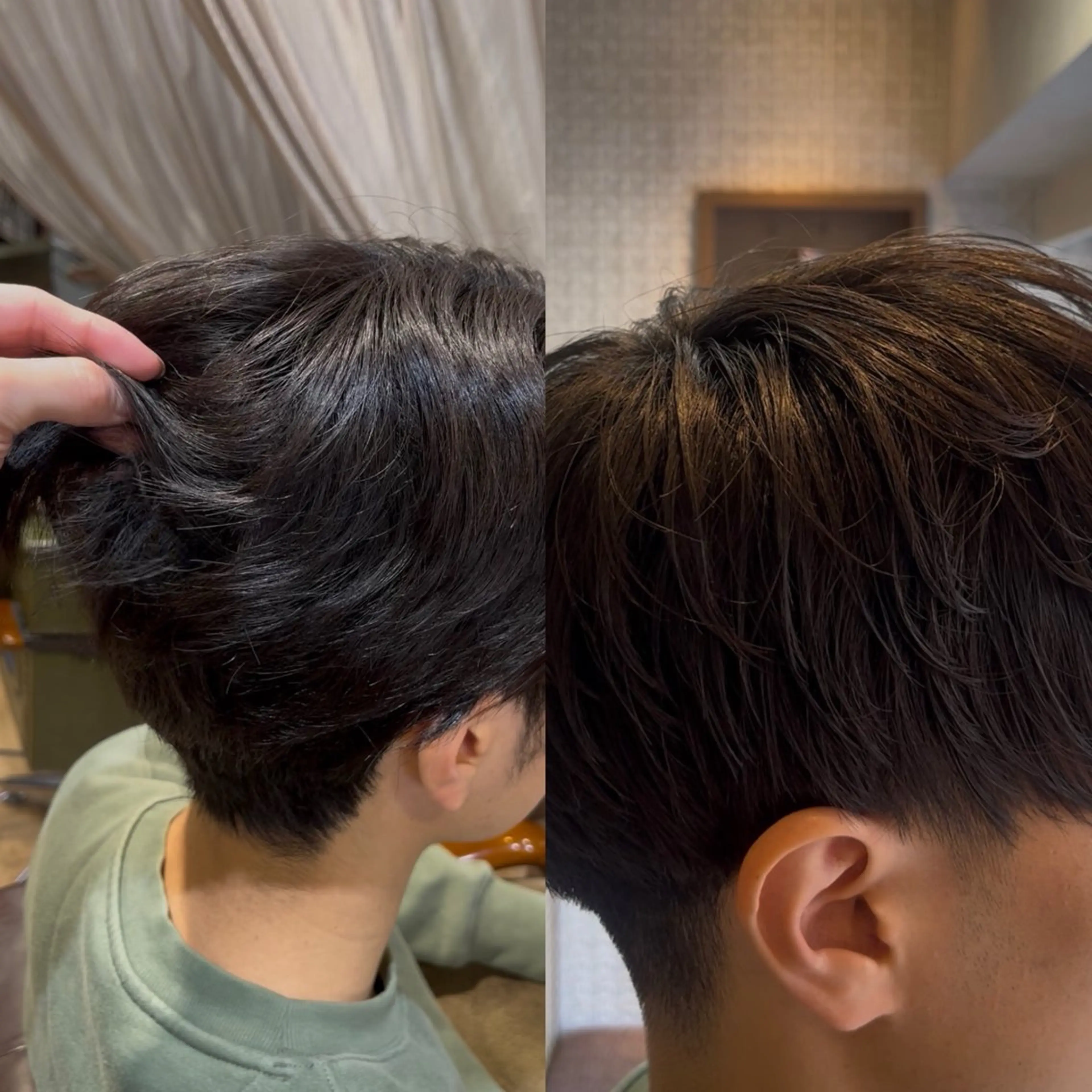 ショート 縮毛矯正 カット 縮毛矯正 トリートメント 渋谷👑艶髪縮毛矯正 曲がる矯正✨ヒガシのヘアスタイル