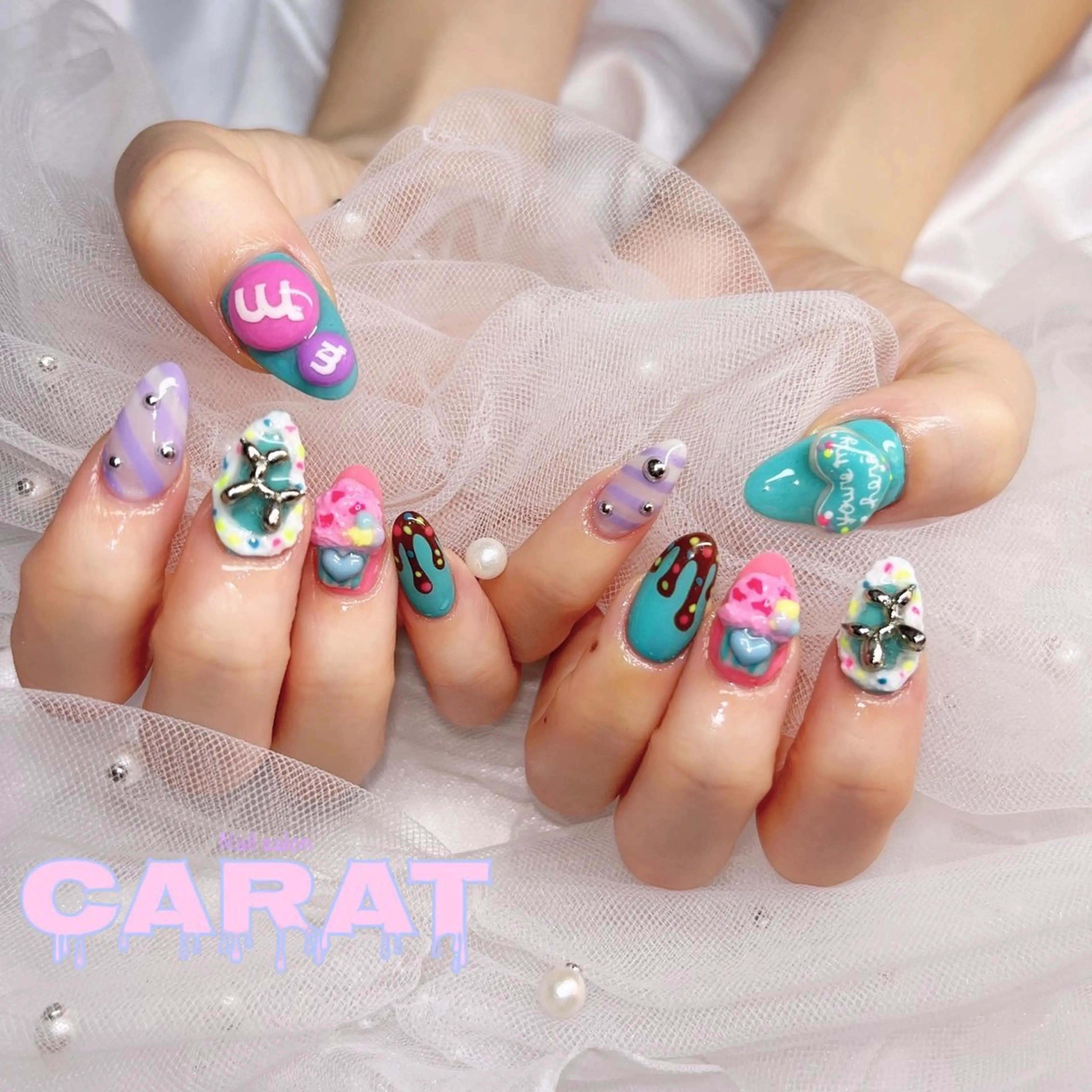 ネイル ハンドネイル CARAT カラットのネイルデザイン