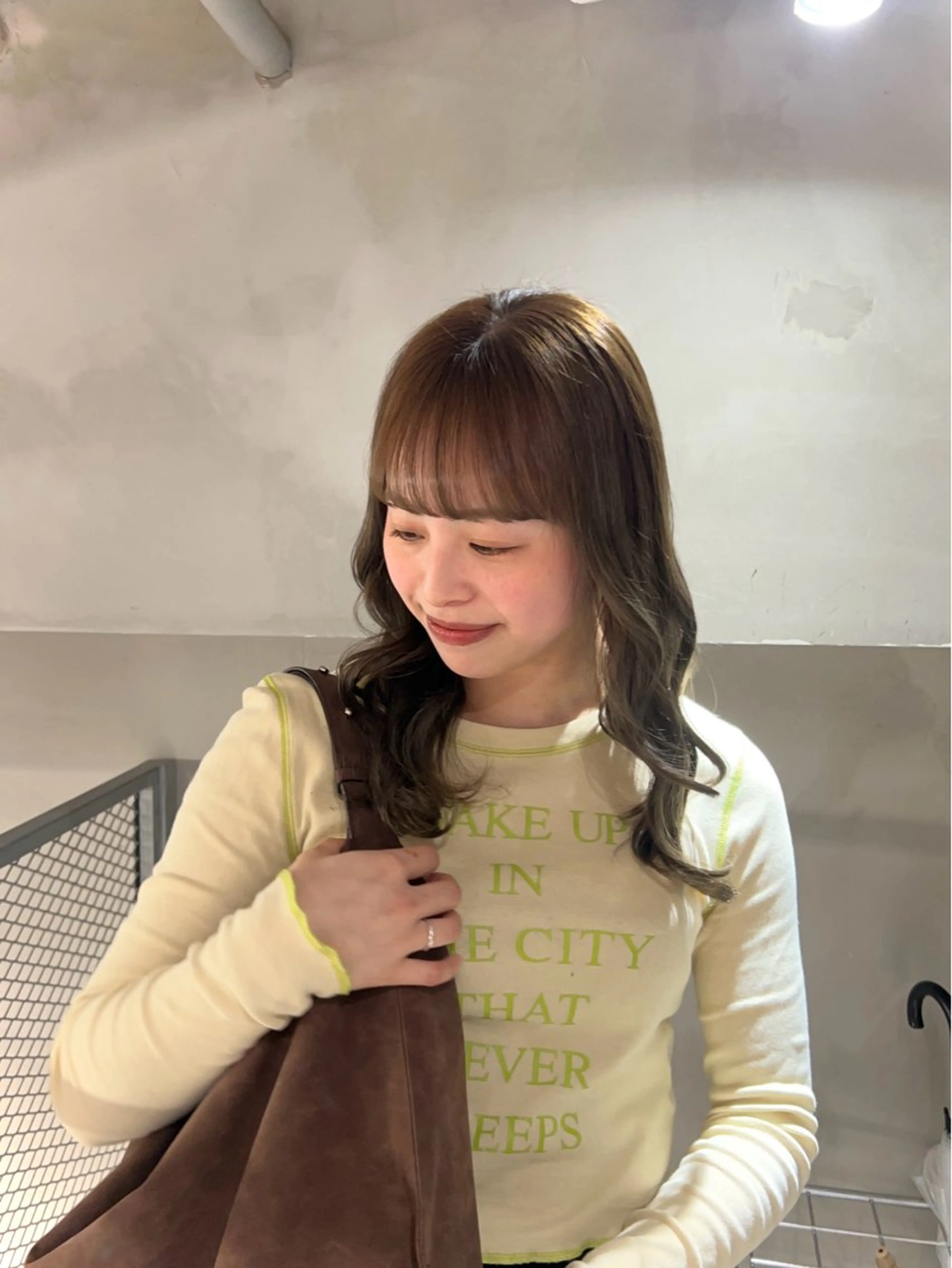 カラー ヘアカラー くすみカラー/ブリ ーチ seina★のヘアスタイル