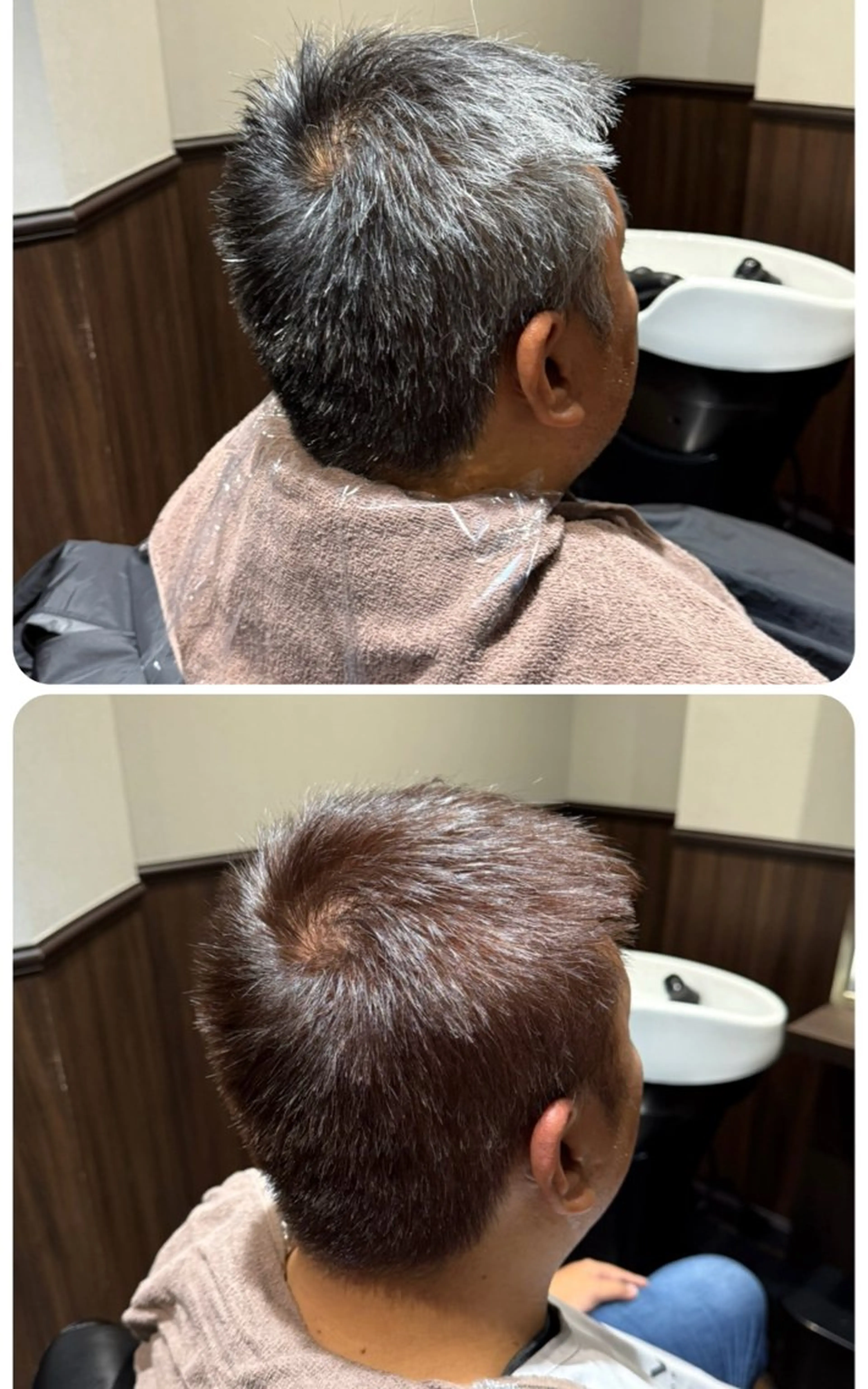 カラー LAVIE NEW STANDARD BARBER所属・ナガタ ナナミのヘアスタイル