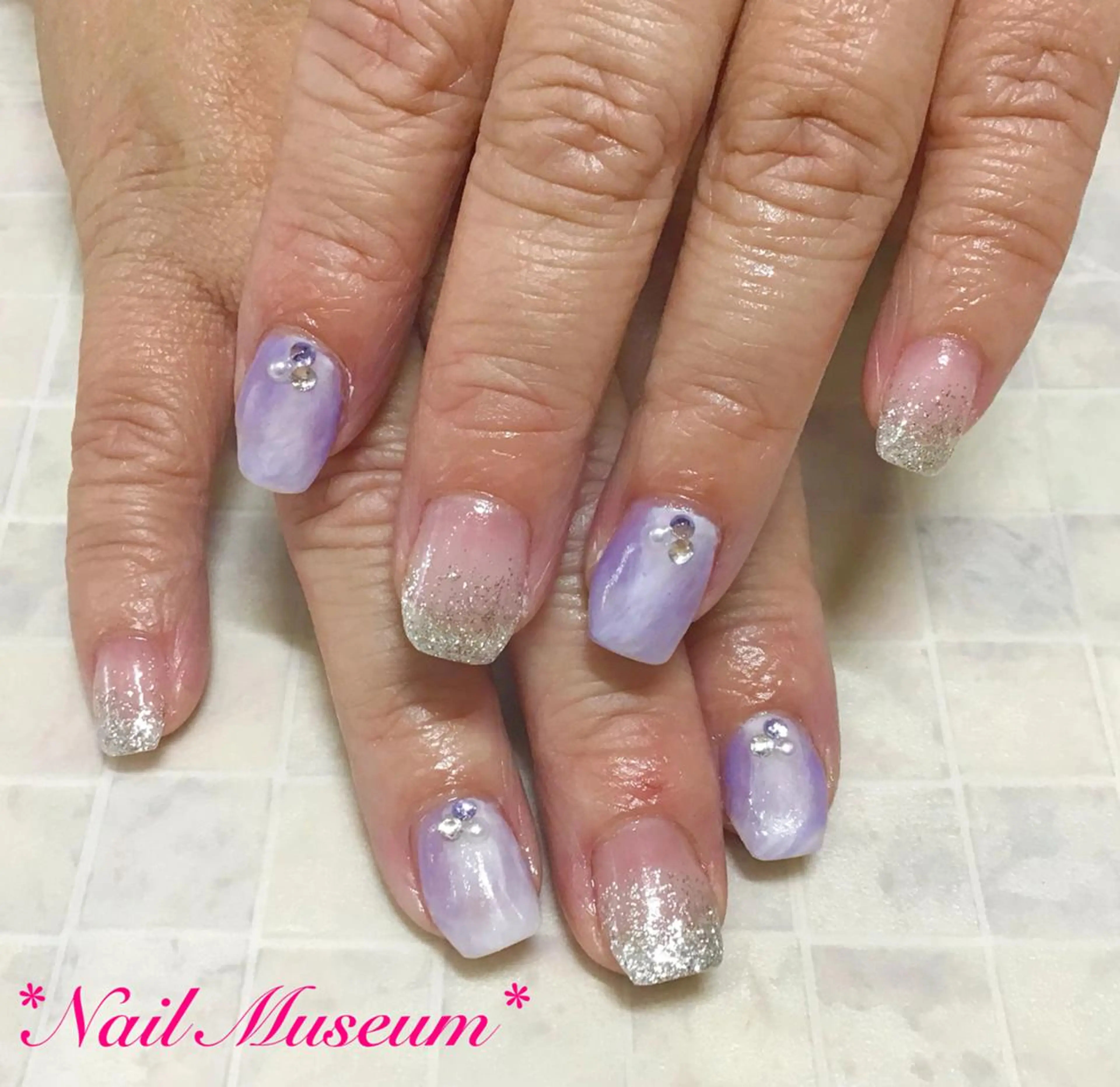 ネイル アートネイル フットネイル フレンチネイル ジェルネイル ハート マグネットネイル💛 Hayakawaのネイルデザイン