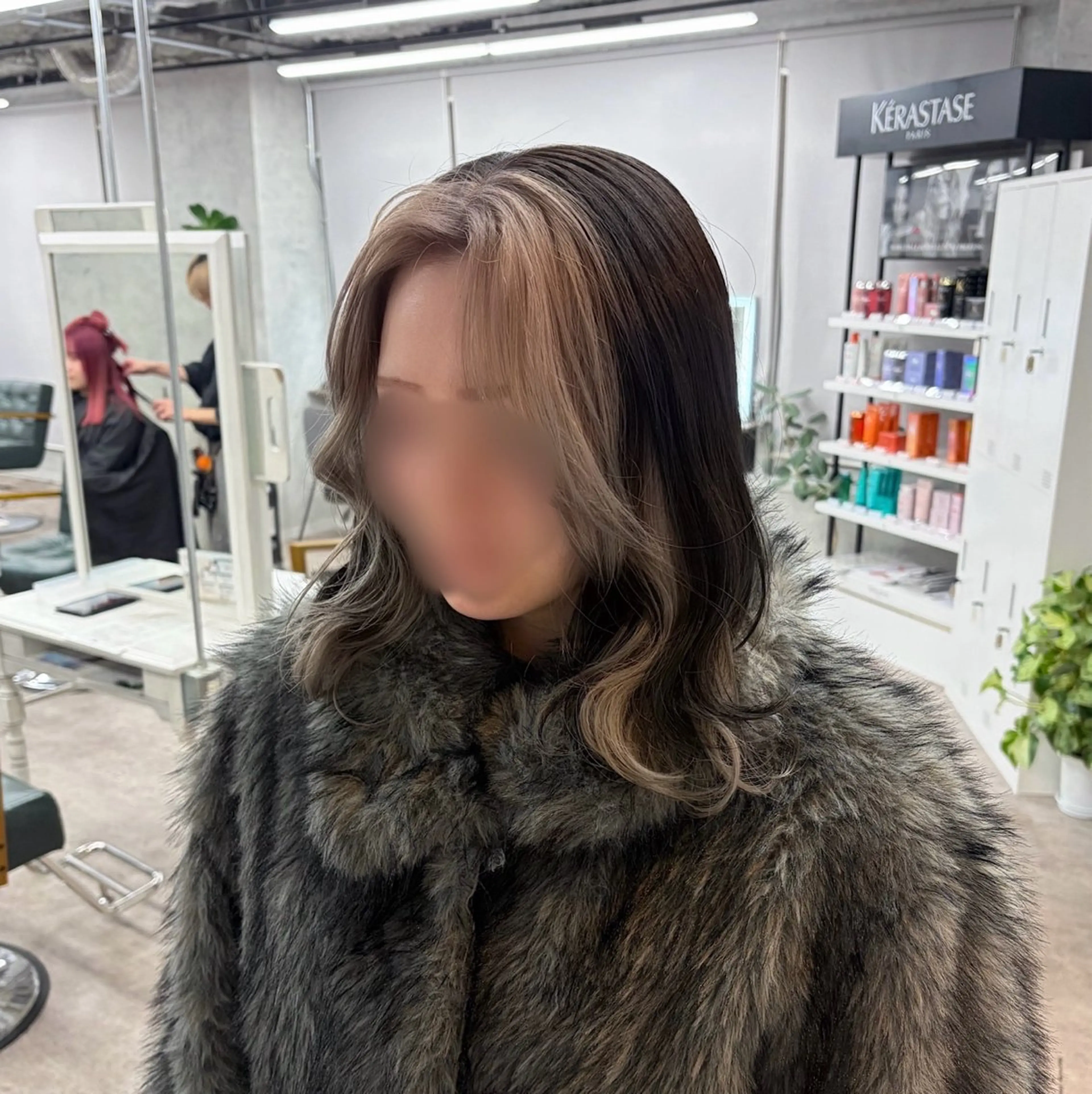 ミディアム カラー limitみづき🌙 パーマのヘアスタイル