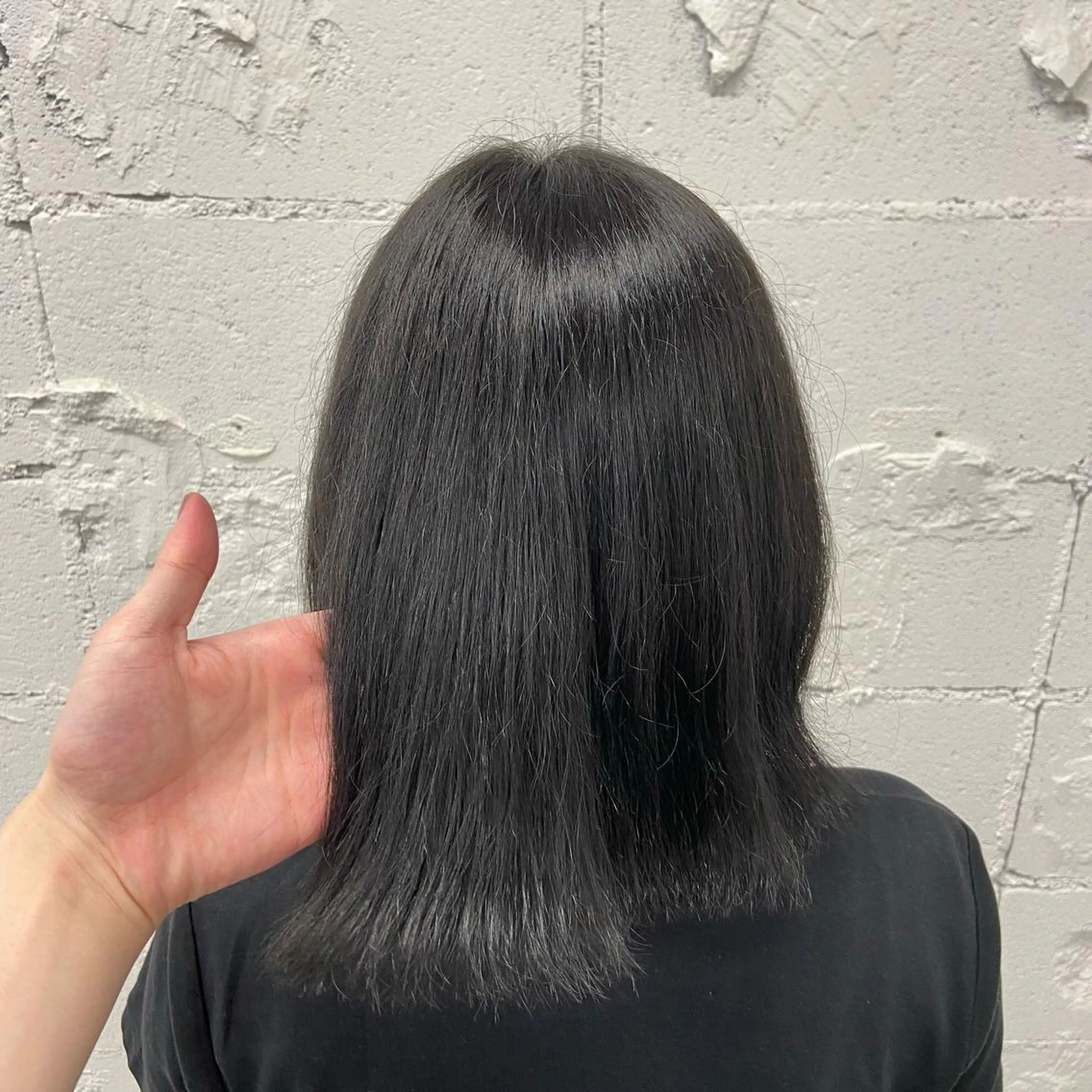 ミディアム トレンドモテカラー 🩷色落ちまで可愛くのヘアスタイル