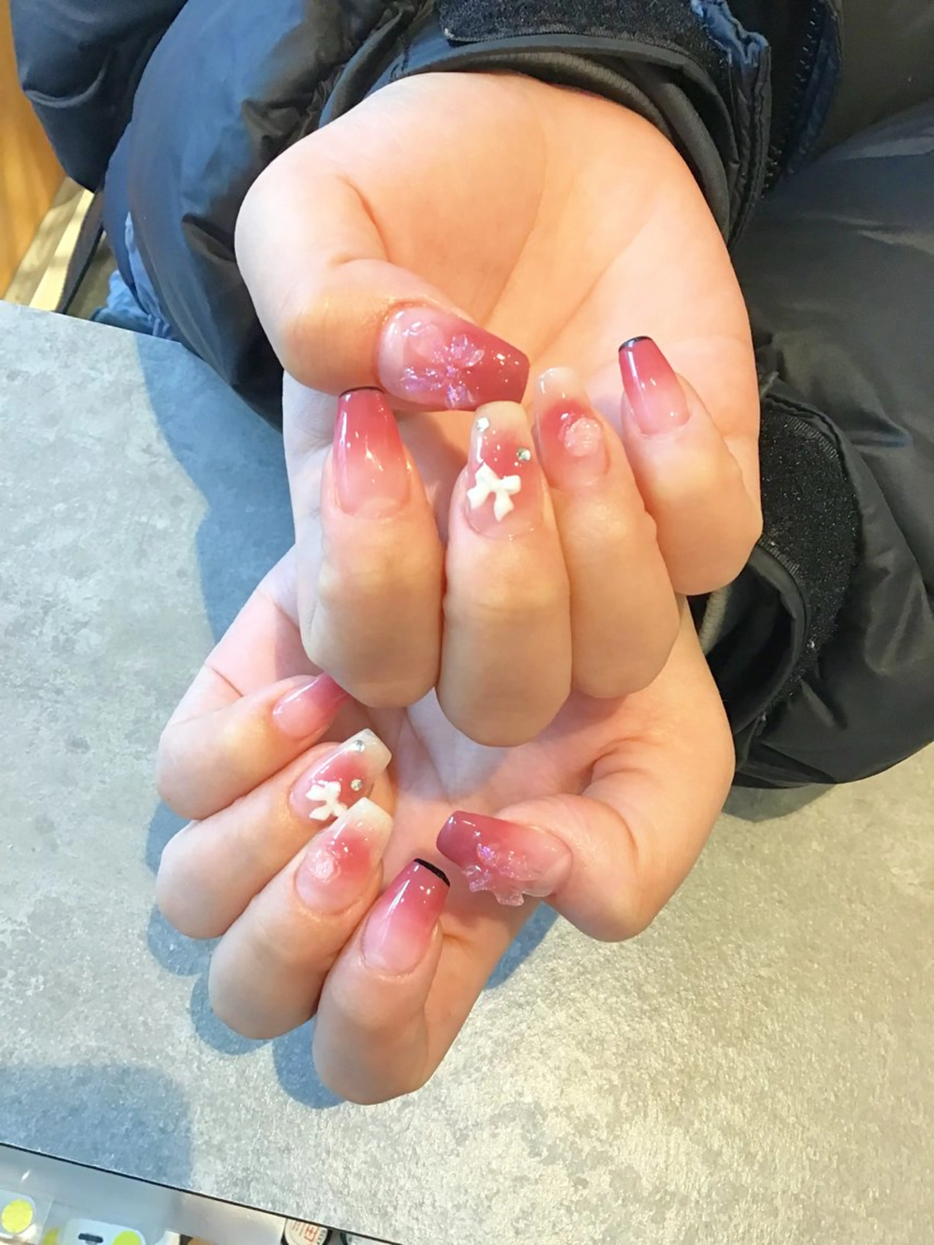 ネイル 持ち込み Nest 岩崎のネイルデザイン