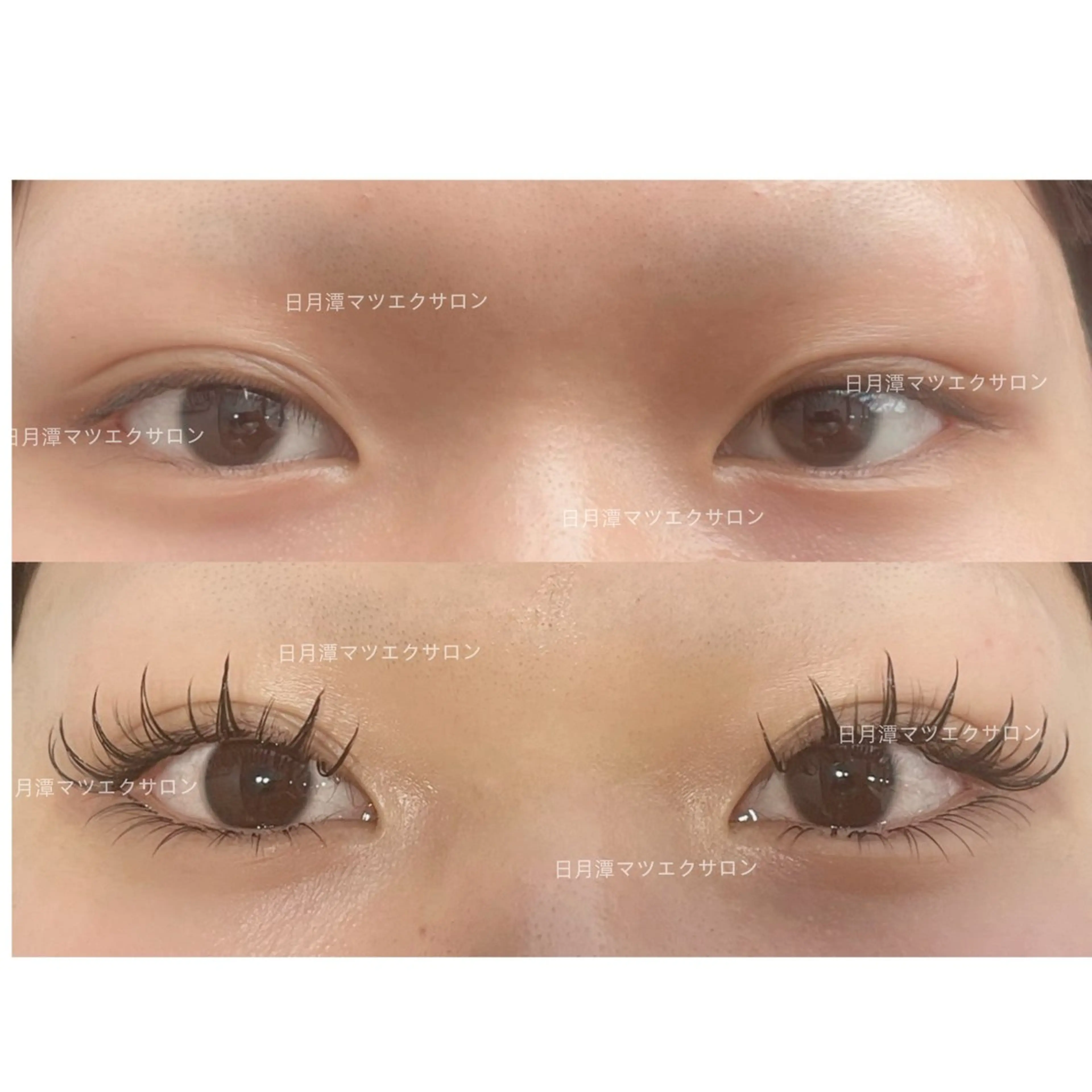 マツエク・マツパ 🔆日月潭🌙 銀座店のマツエク・マツパデザイン