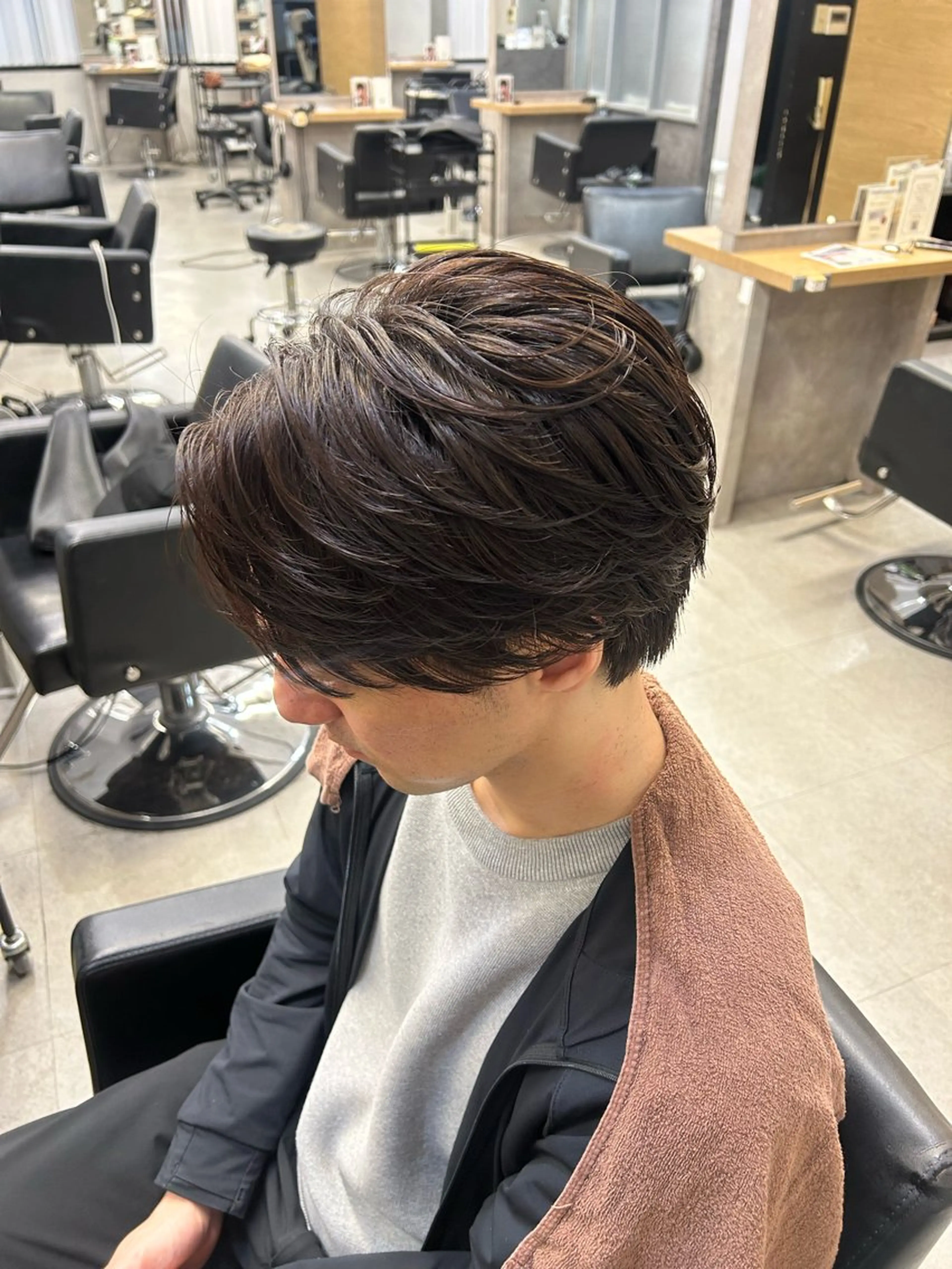 パーマ ニュアンスパーマ カット パーマ 古川 誠哉のヘアスタイル