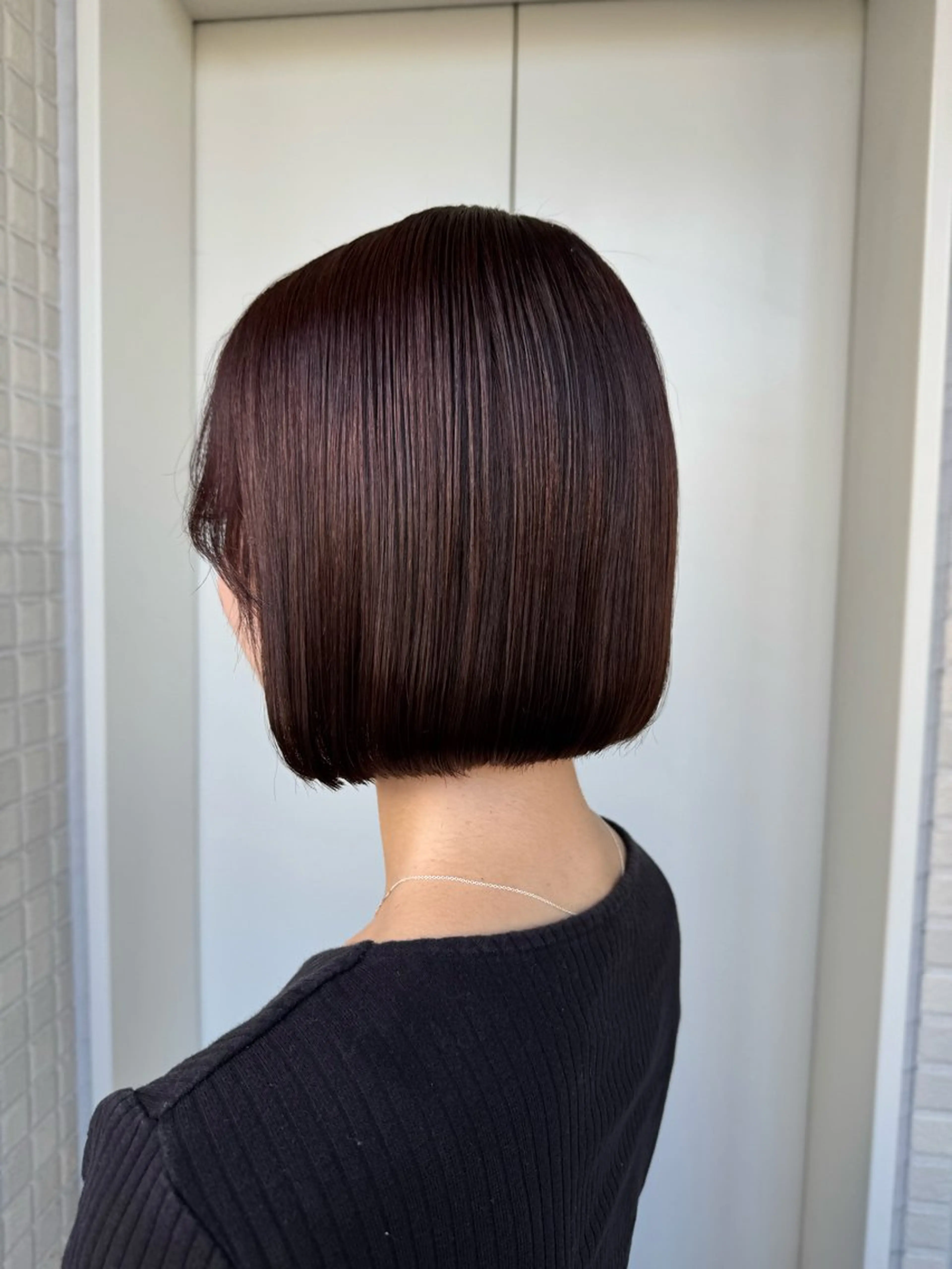 ショート カット 縮毛矯正/エクステ /艶カラー/ヘアメのヘアスタイル
