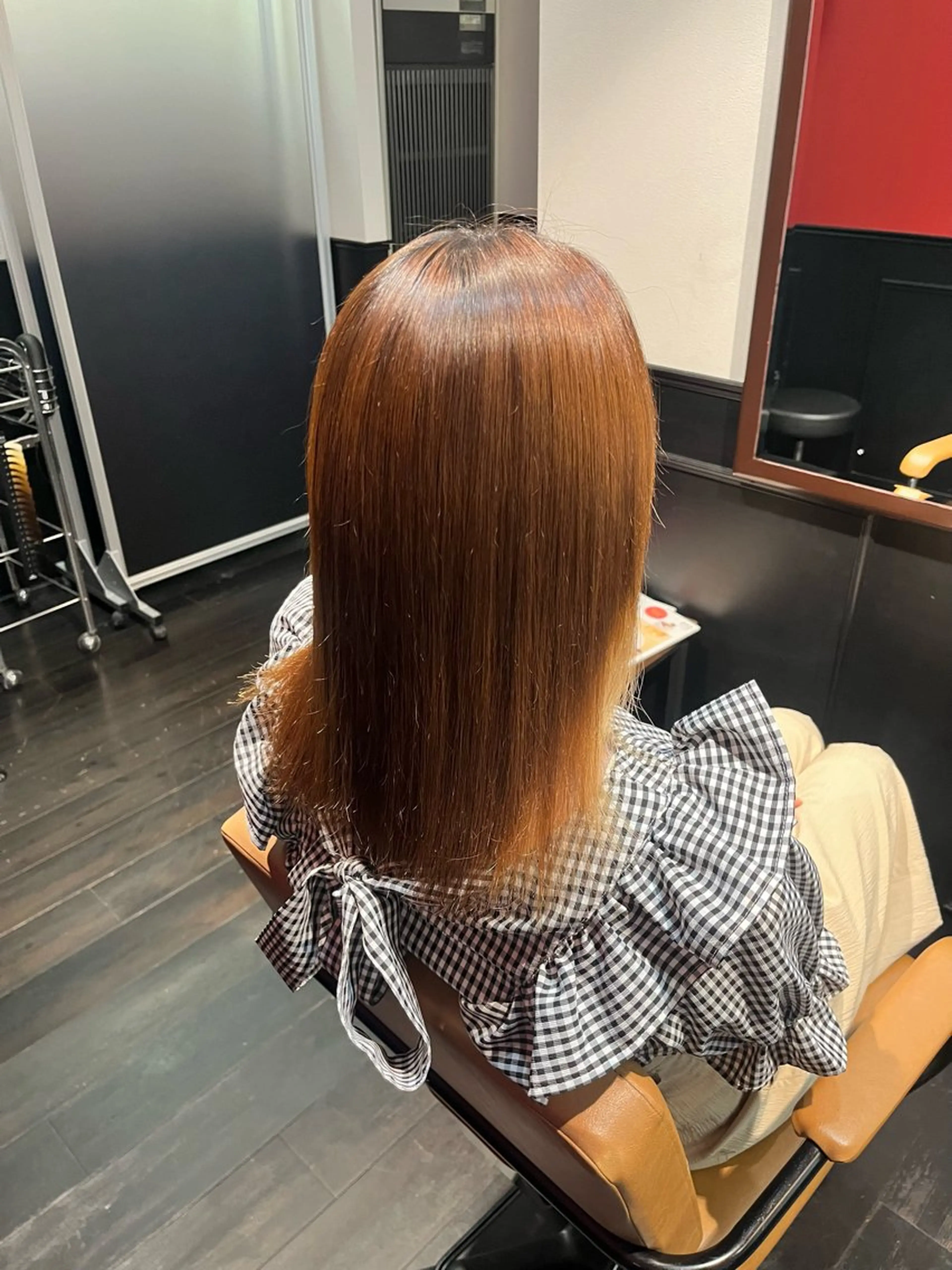 ミディアム スズキ リコのヘアスタイル