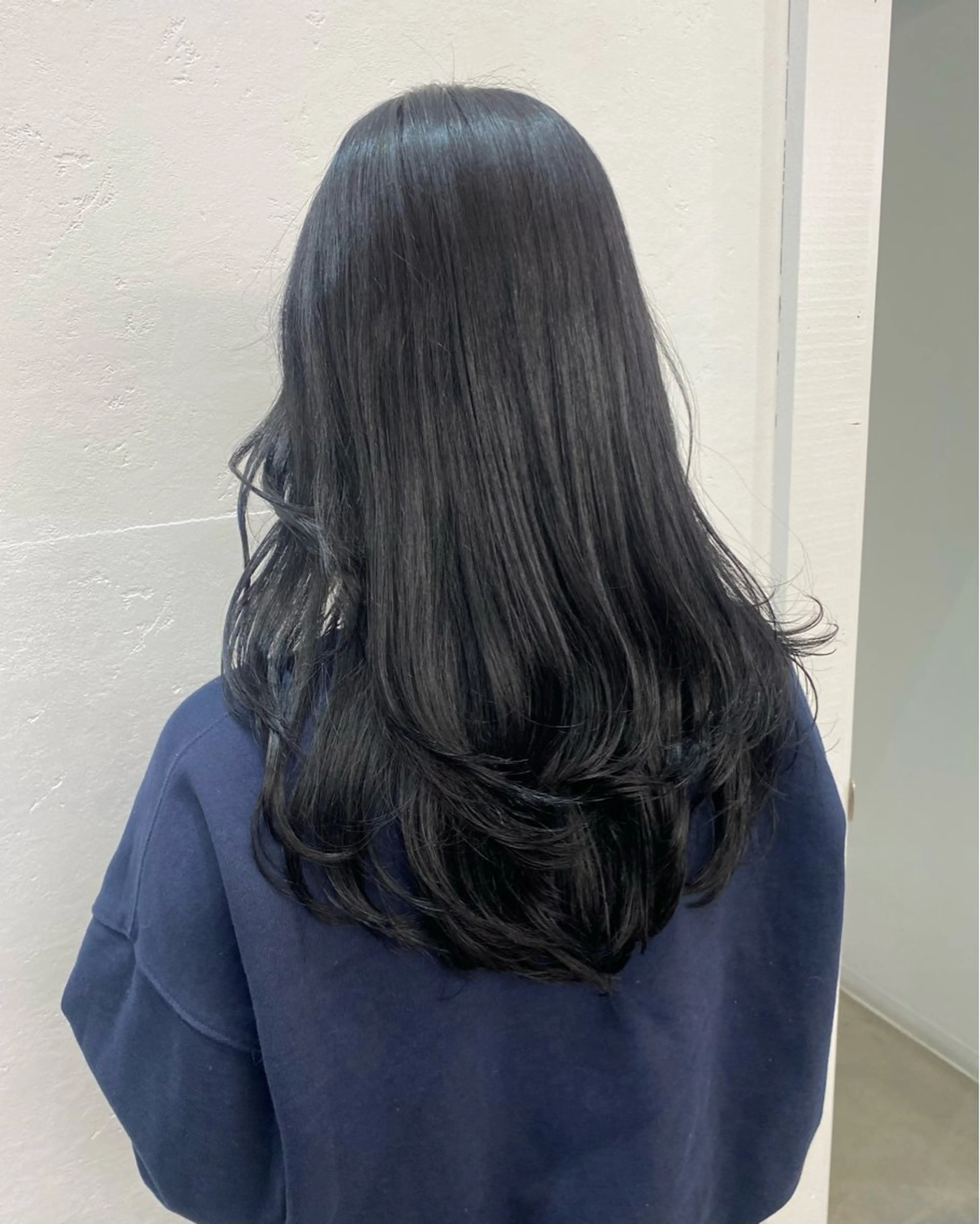 ロング カラー レイヤーボブ/ 艶カラー/サナ🌼のヘアスタイル