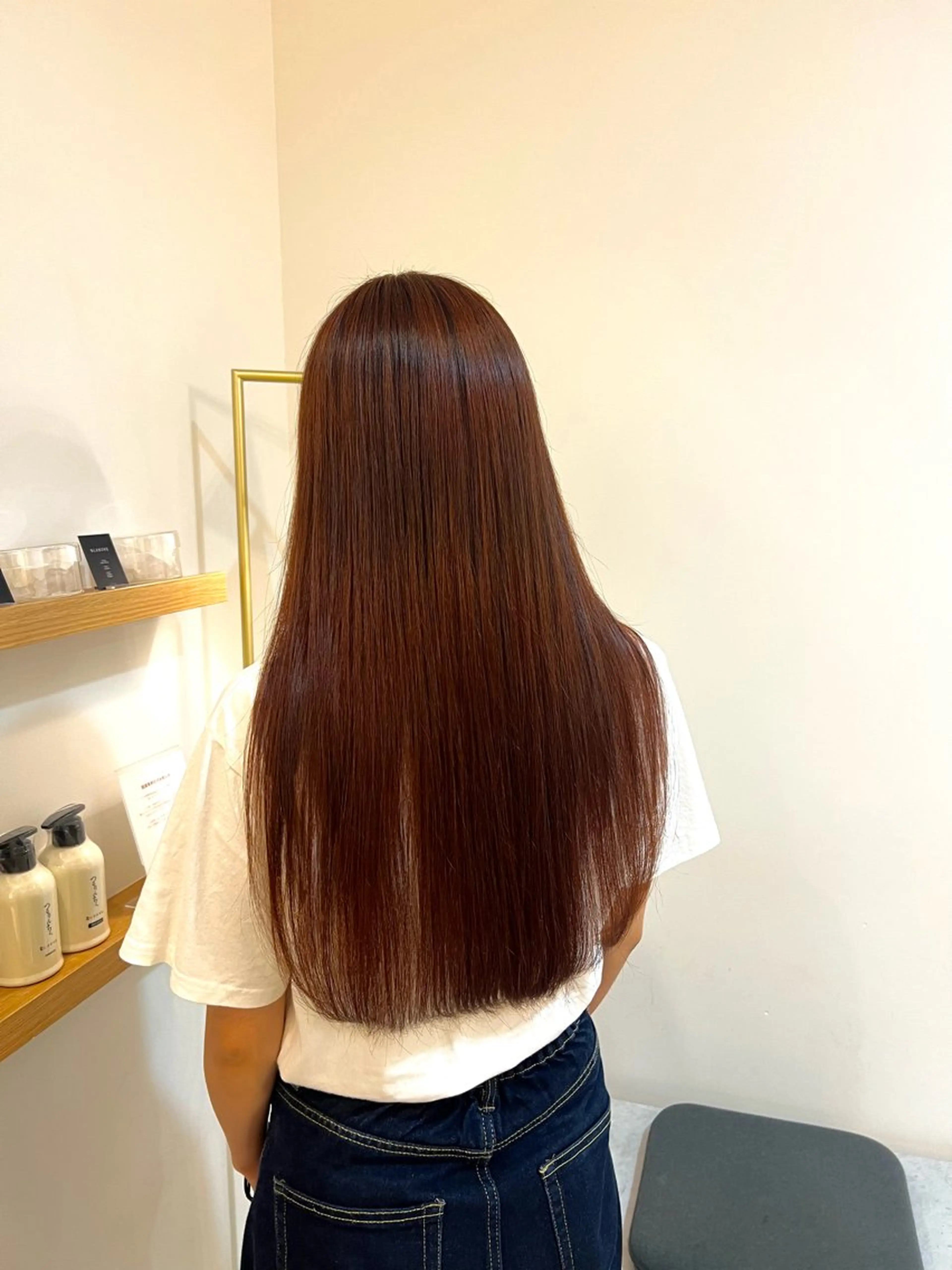 ロング カラー ベージュカラー ブリーチ 透明感カラー ダブルカラー グレージュ ヘアカラー トリートメント 艶カラー/透明感 /ヒグチアオイのヘアスタイル