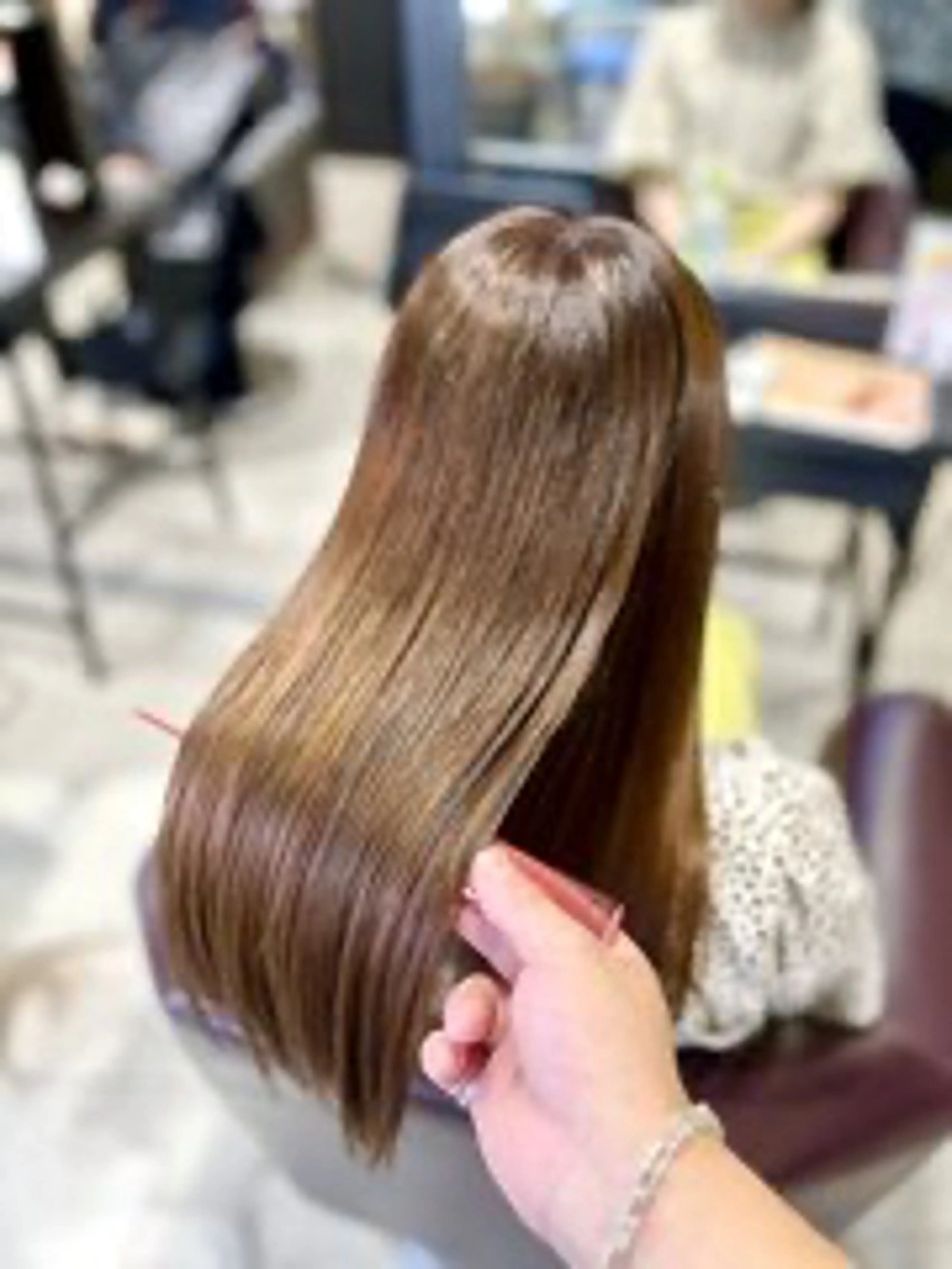 ロング 鈴木 未夢のヘアスタイル