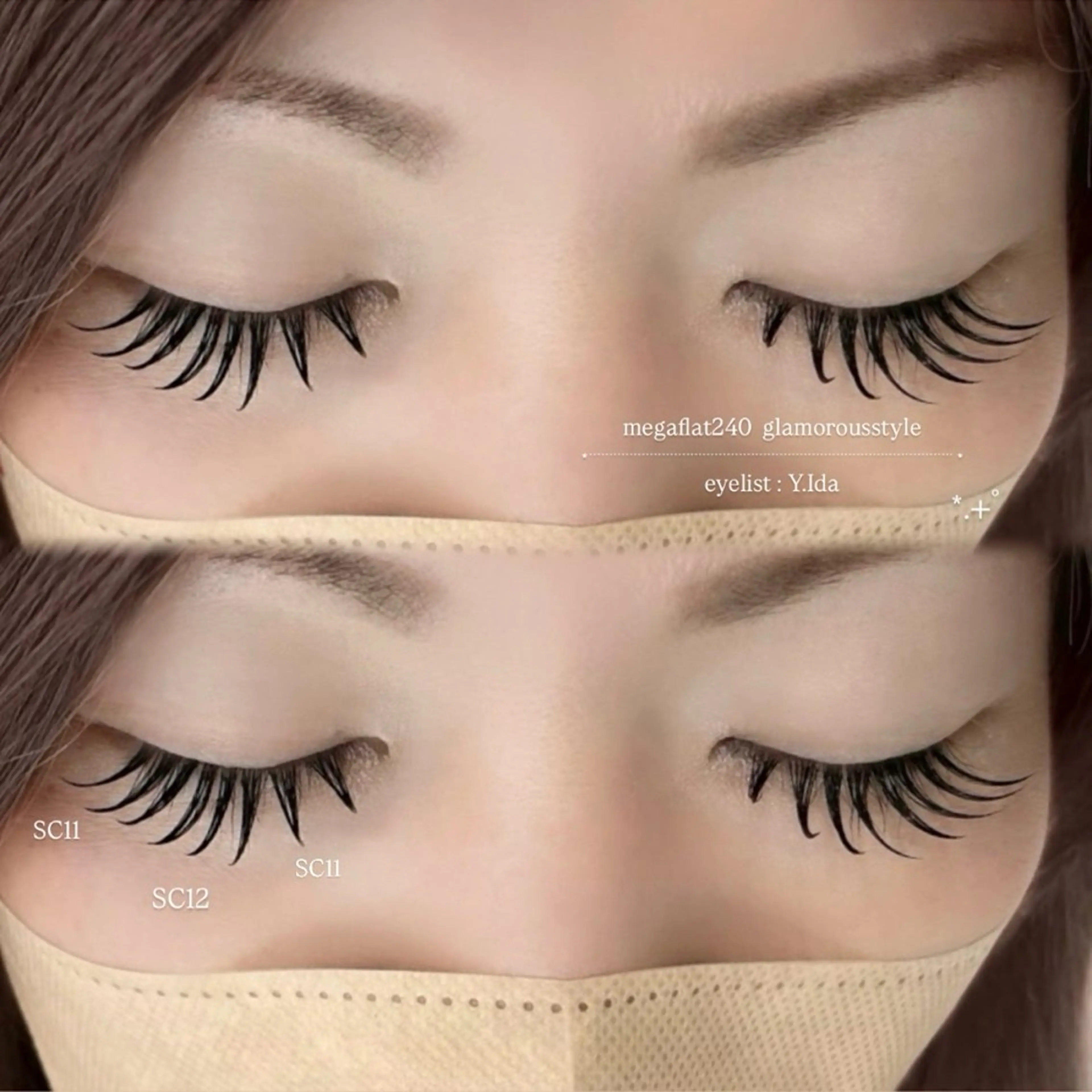 マツエク・マツパ Y. Idaのマツエク・マツパデザイン