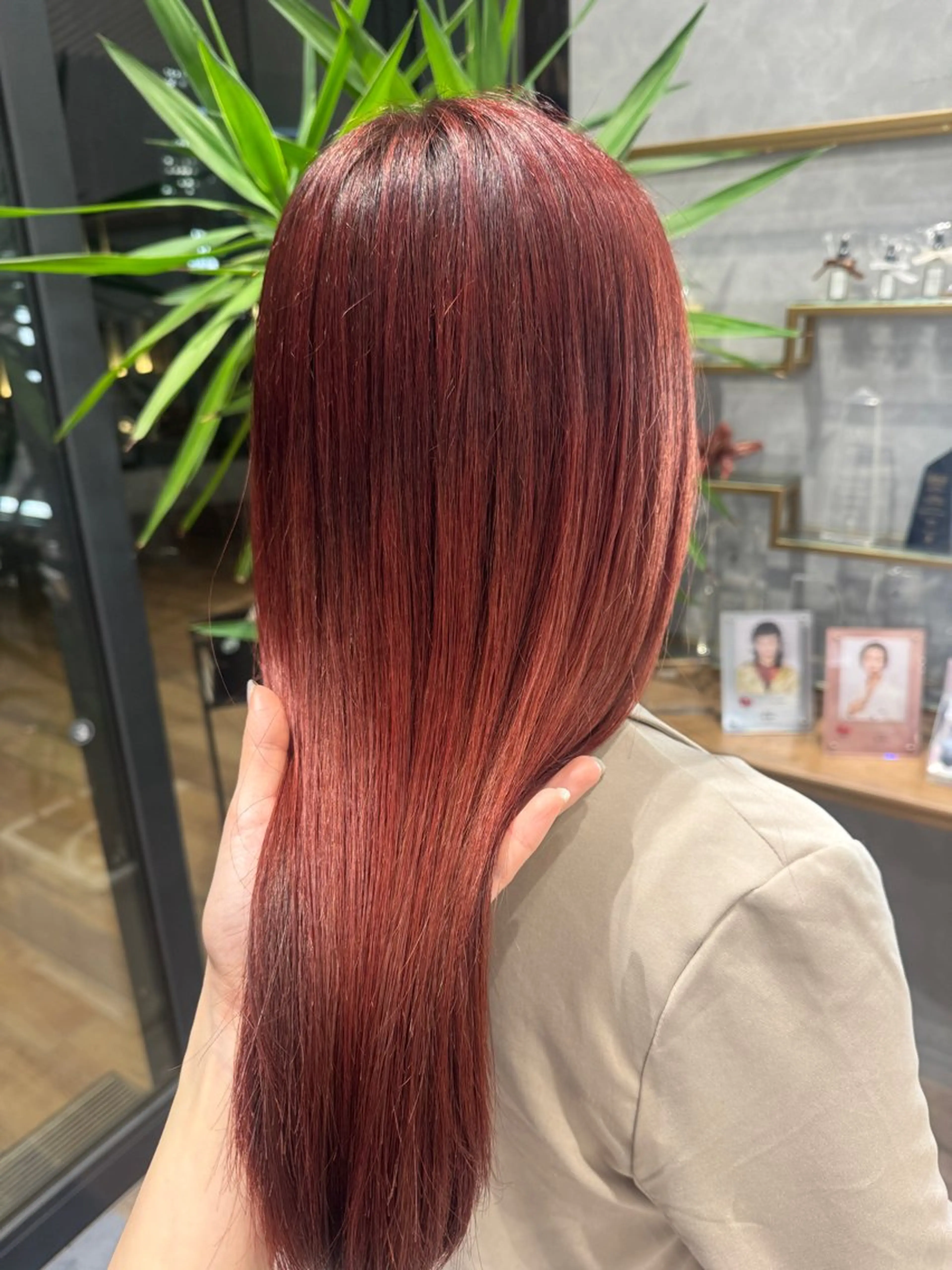 ロング ヘアカラー 小顔ボブショート🌸 hinakoのヘアスタイル