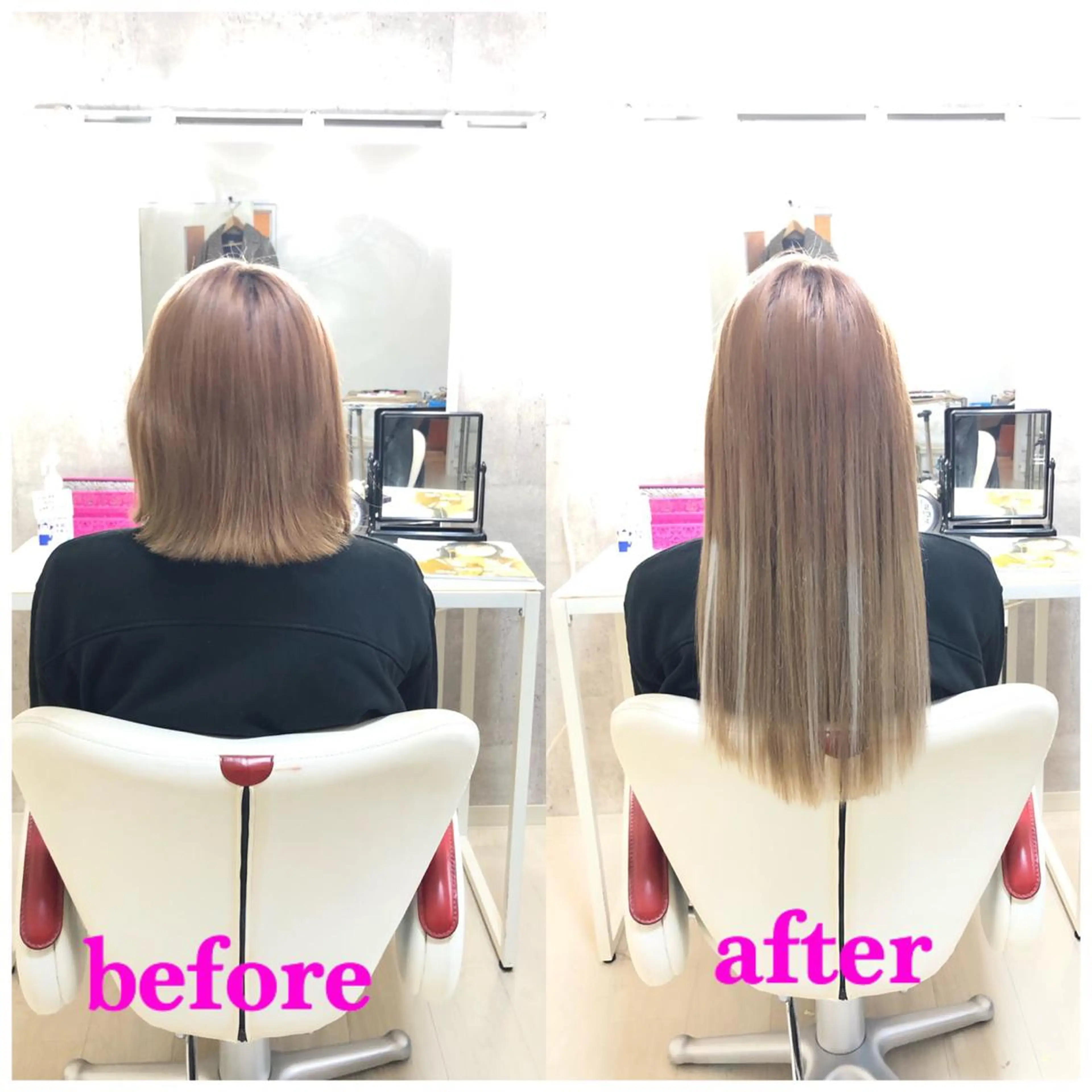 ロング エクステ 🌸ドレスアップ 心斎橋店🌸のヘアスタイル