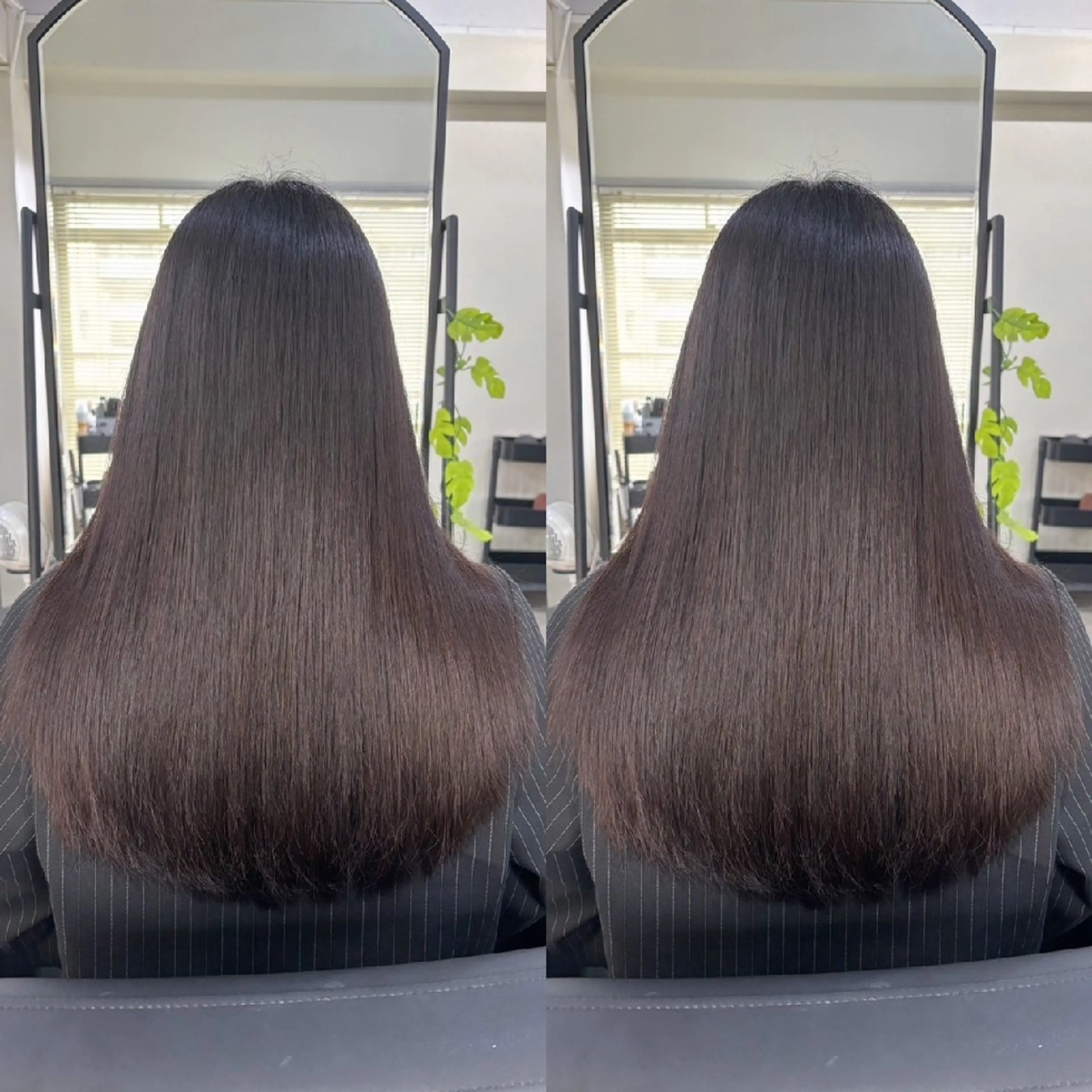 美髪【縮毛矯正】+トリートメント※ロング料金無料※16500円の写真