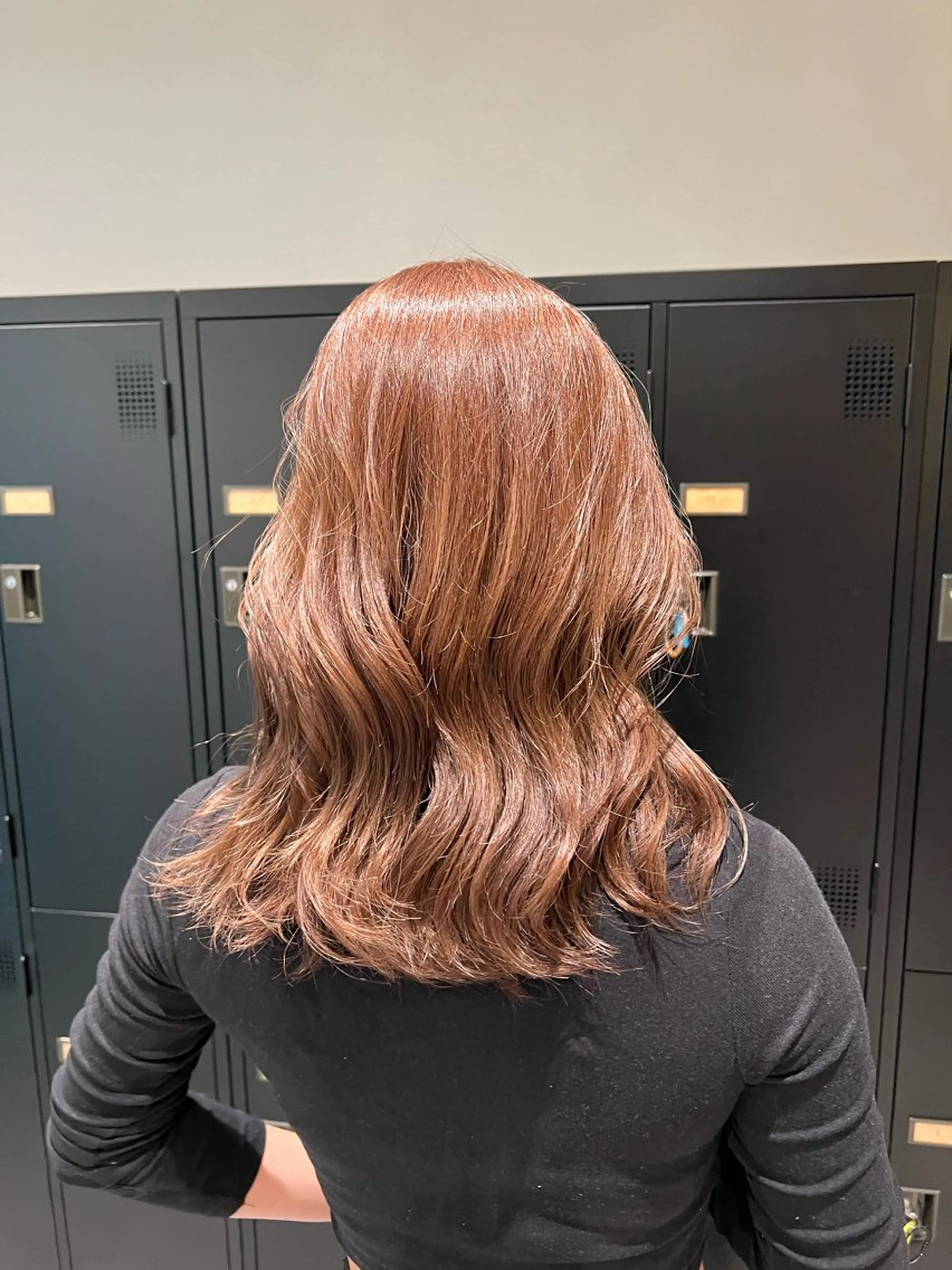 セミロング カラー カット 縮毛矯正 🌞レイヤー×カラー 前川那津美🌞のヘアスタイル