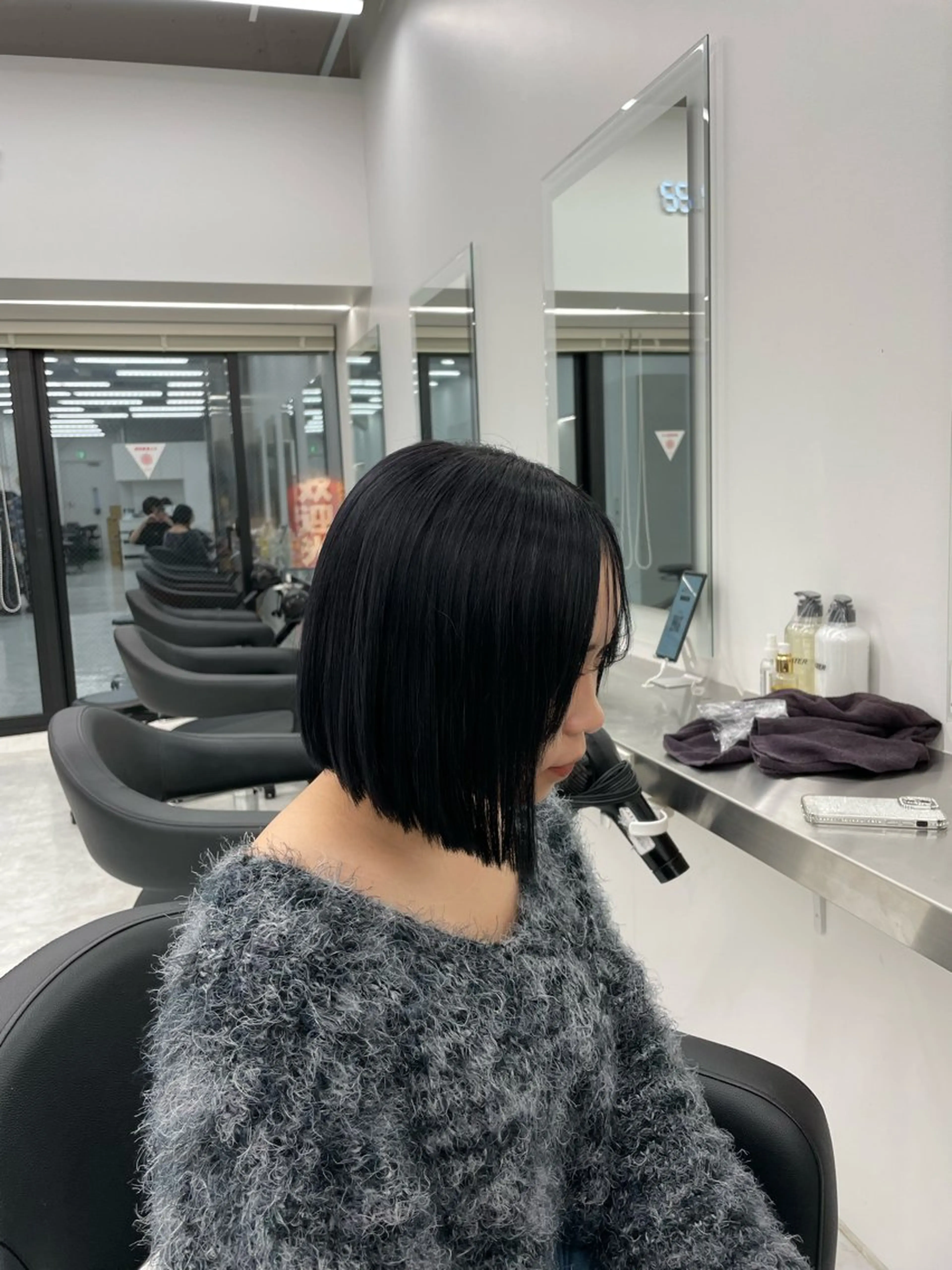 ショート カラー 中韓レイヤー/ ブラウン🤎はやとのヘアスタイル