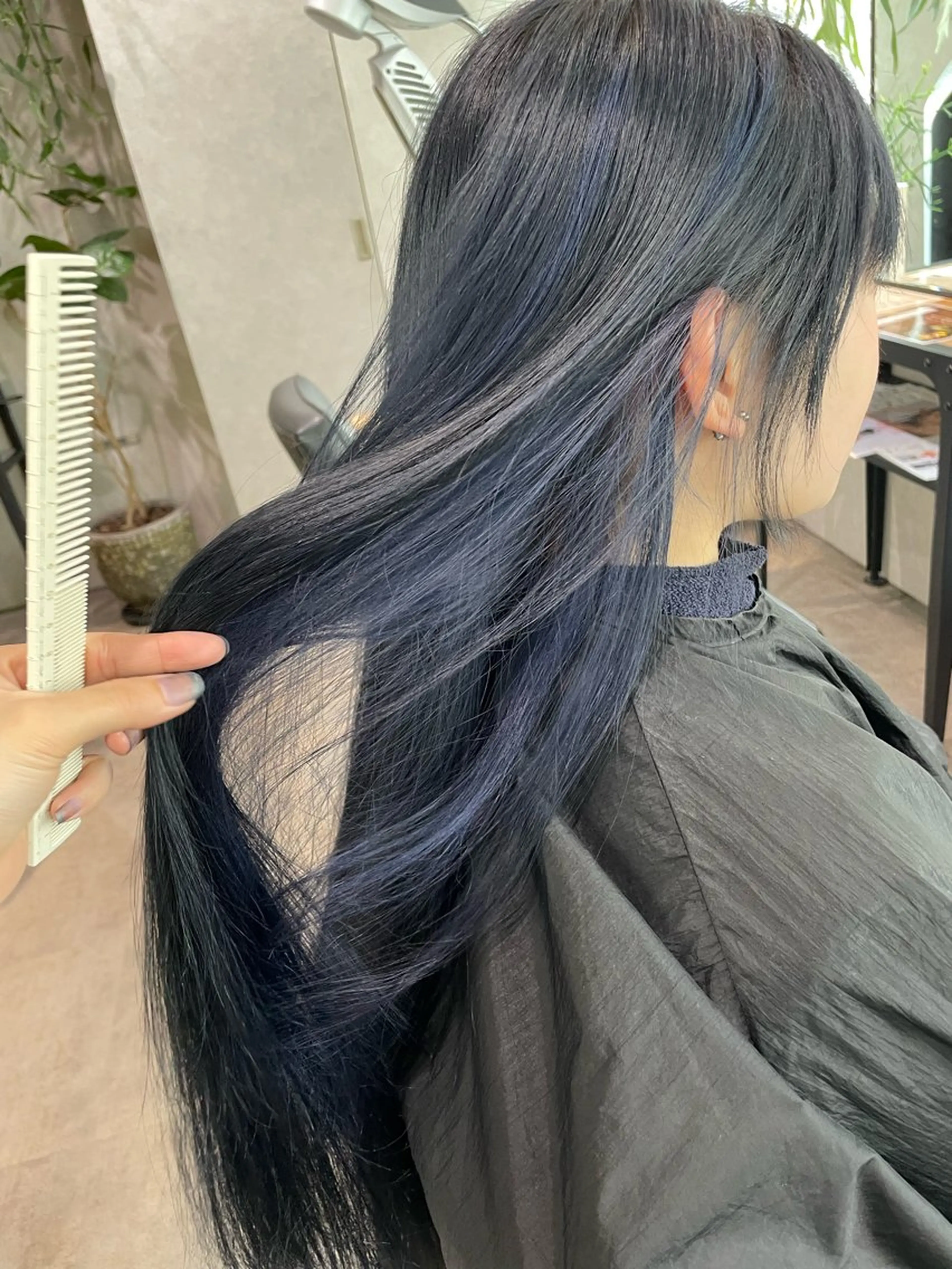 ロング カラー ブリーチ ケアブリーチ イヤリングカラー ヘアカラー ナチュラル透明感🌱 小山美樹子のヘアスタイル