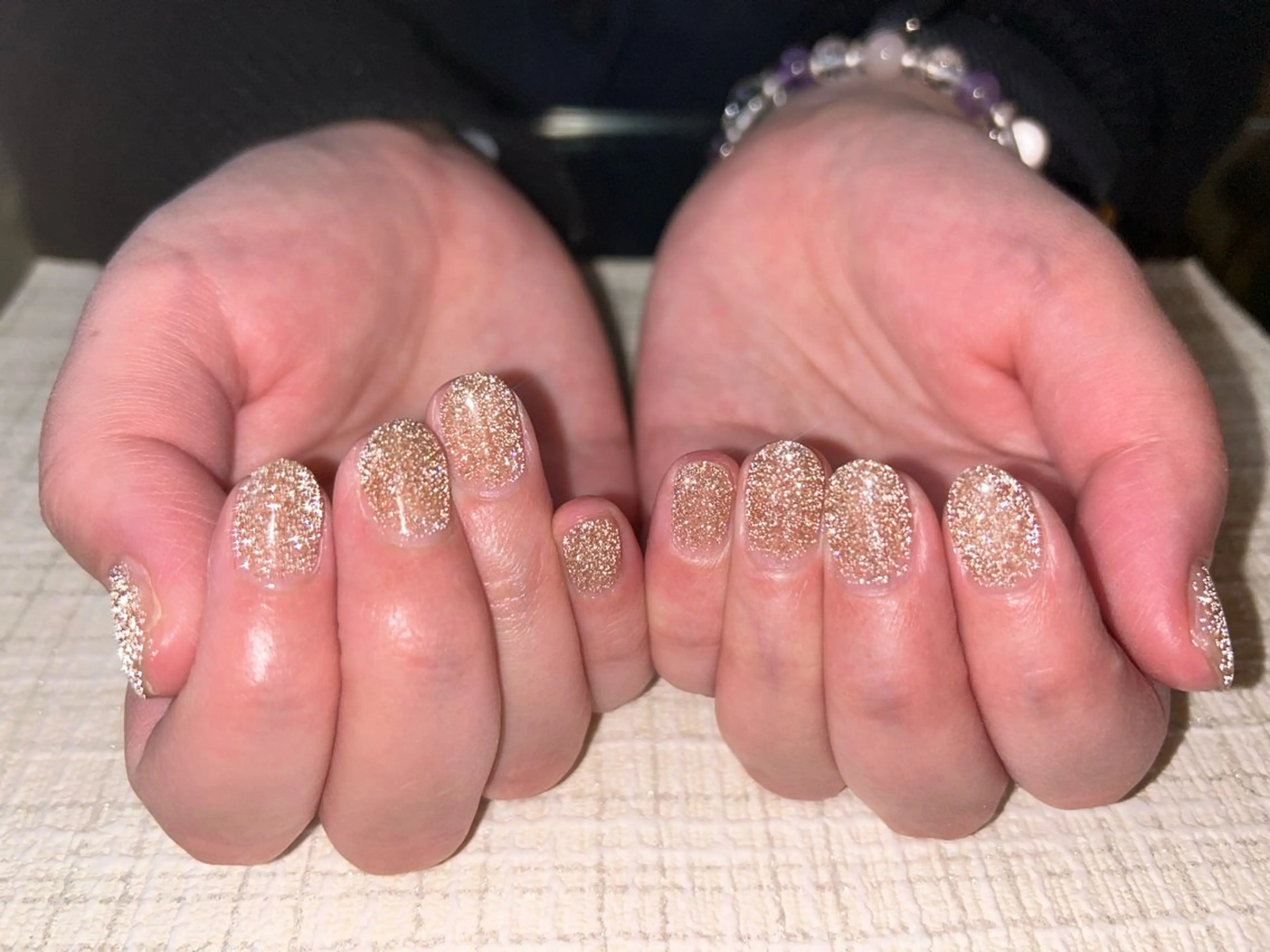 ネイル フラッシュネイル ワンカラーネイル ハンドネイル Lisa’s Salonのネイルデザイン