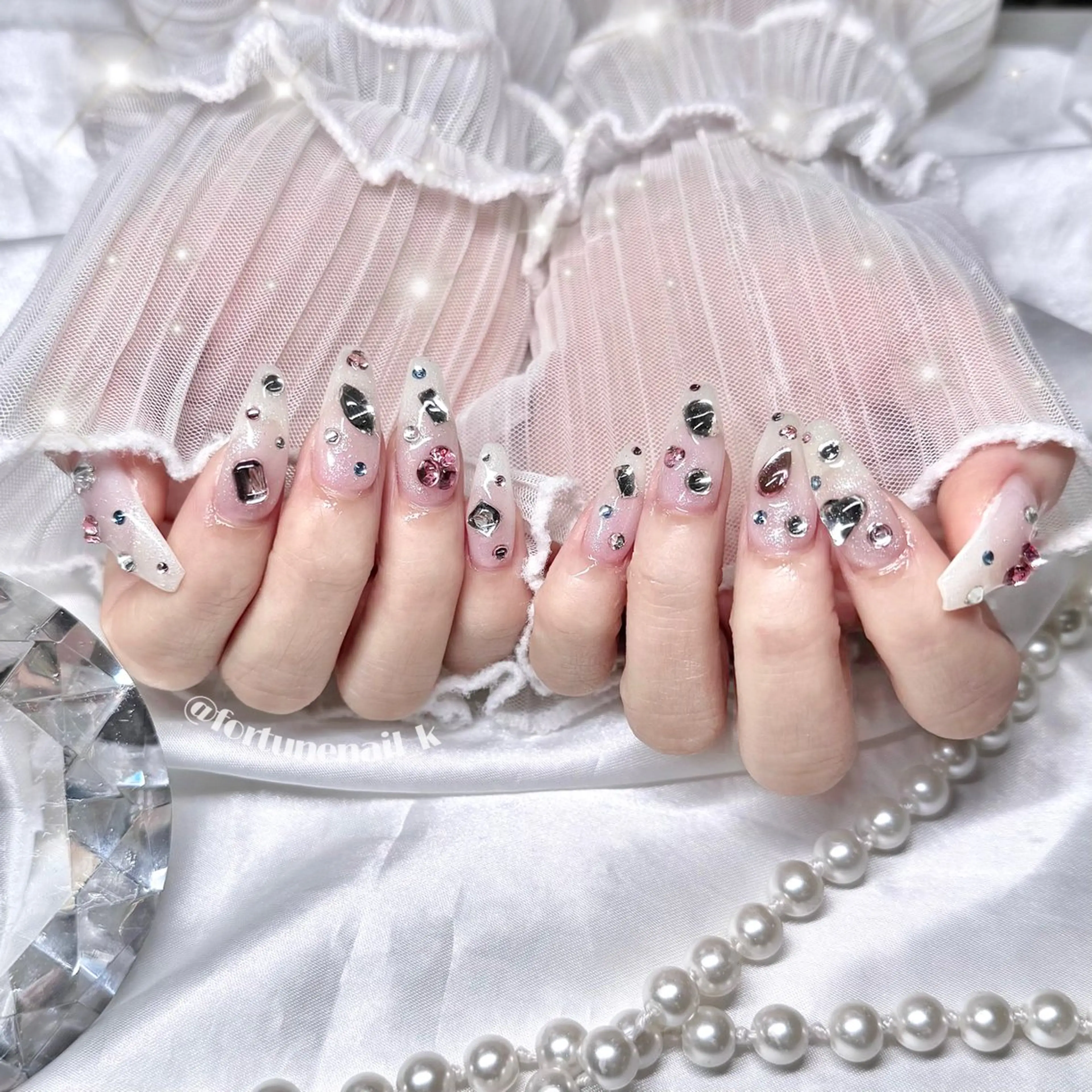 ネイル ハンドネイル 🤍kanane 🤍4/22空✩.*のネイルデザイン